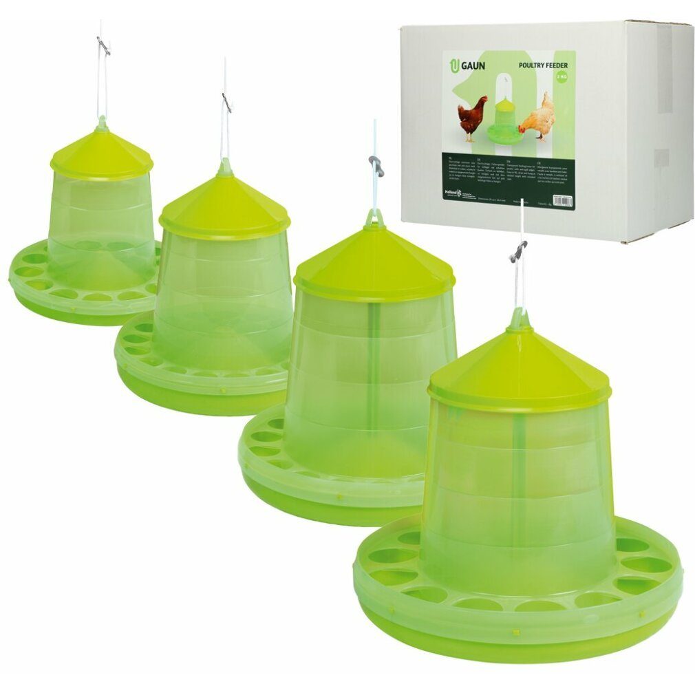 Futternapf Geflügel Futterautomat 2 Kg, lemongrün