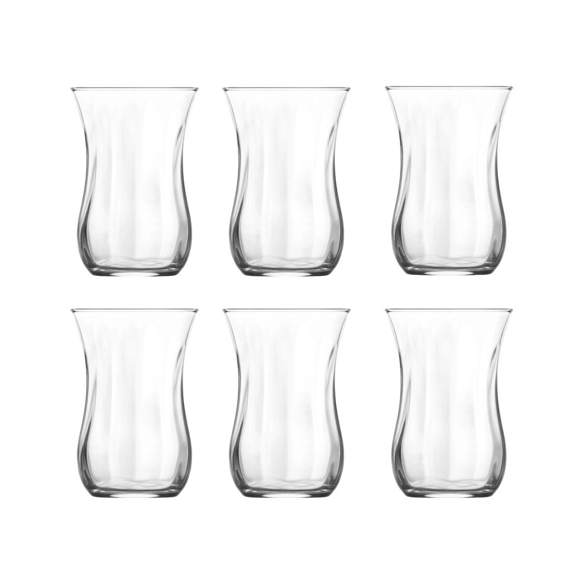 LAV Gläser-Set 30020, 72-tlg., Glas, 72er Set, 115ml, idela für Teegenuss