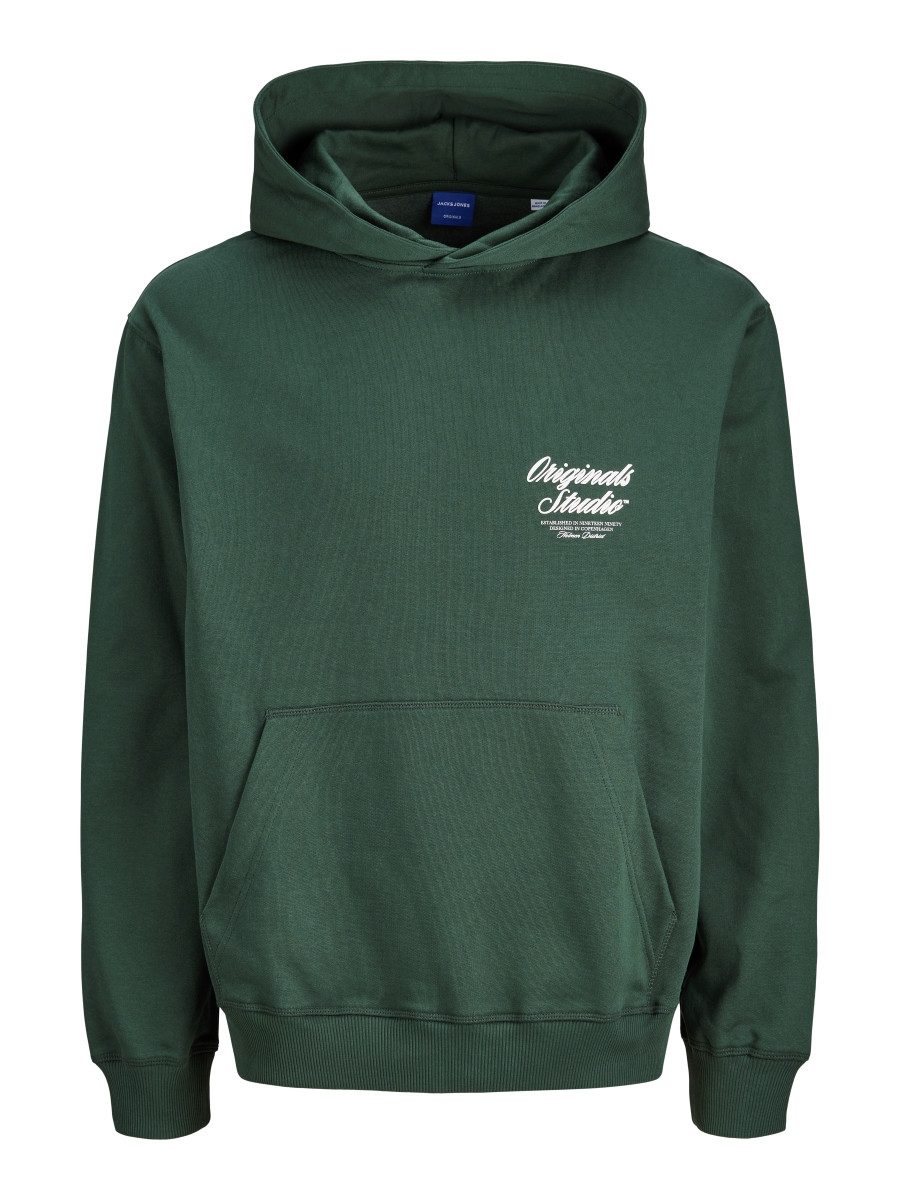 Jack & Jones Junior Kapuzensweatshirt JWHNORREBRO TYPO BACK (1-tlg., Geschenkidee)