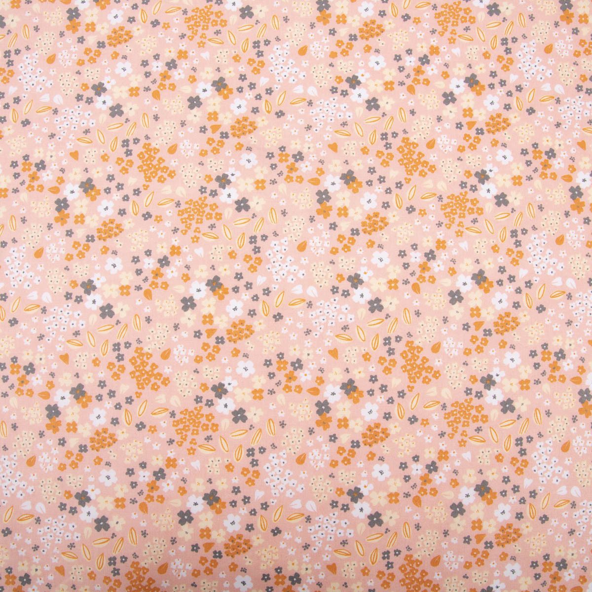 Thumbnail - SCHÖNER LEBEN. Stoff Tischdeckenstoff abwb. besch. Baumwolle Enduit Doaby lachs-rosa 1,45m, abwaschbar