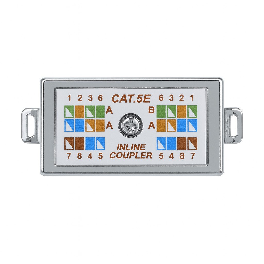 DSIT Netzwerkstecker DSIT Kabelverbinder CAT 5e – LSA Anschlussbox – geschirmt