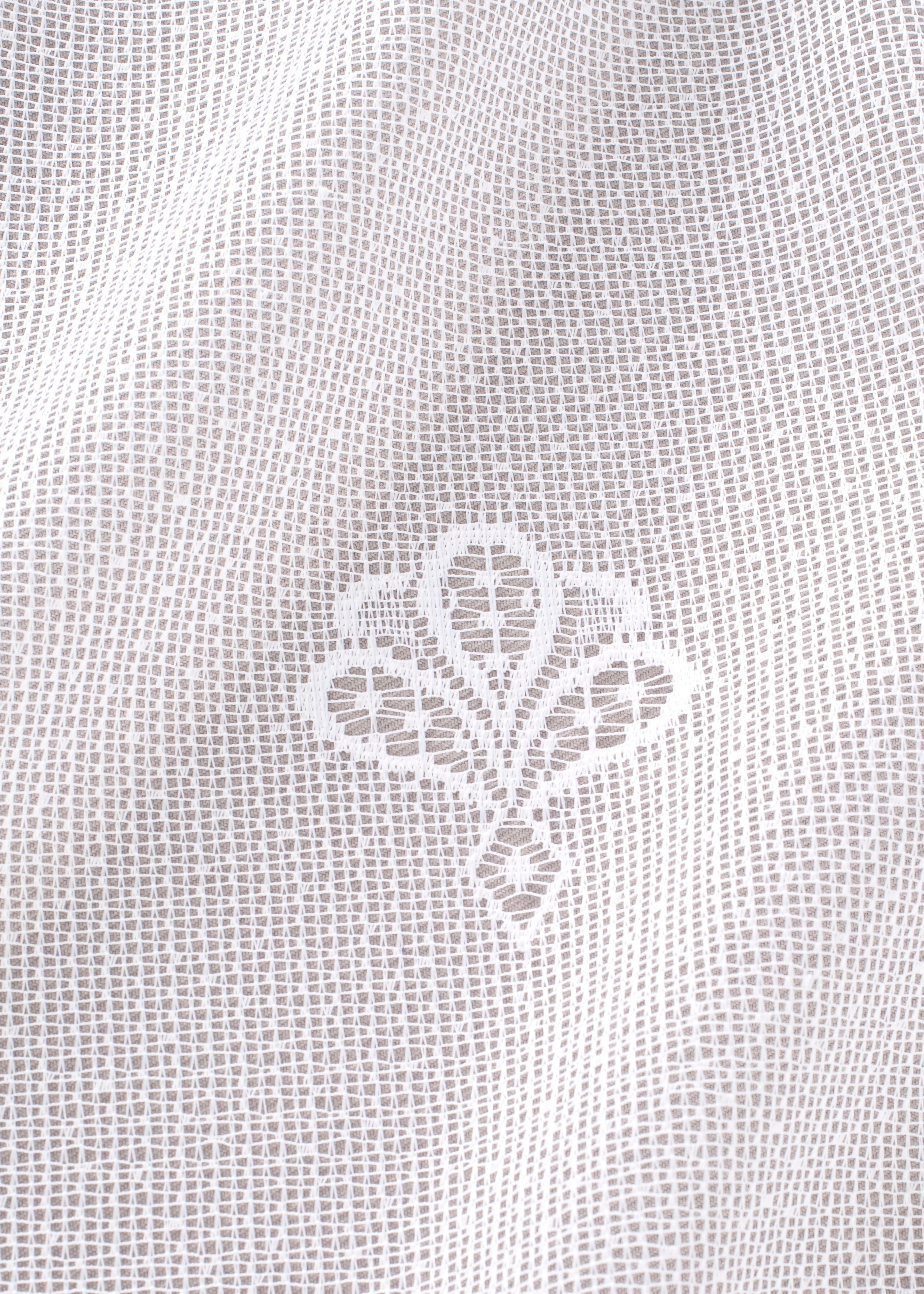 Weckbrodt Gardine Aletta (1 St), Kräuselband, halbtransparent, Jacquard, Jacquard, strukturiert, halbtransparent, Allover,Motiv, Bordüre, Store – Bild 4 von 5