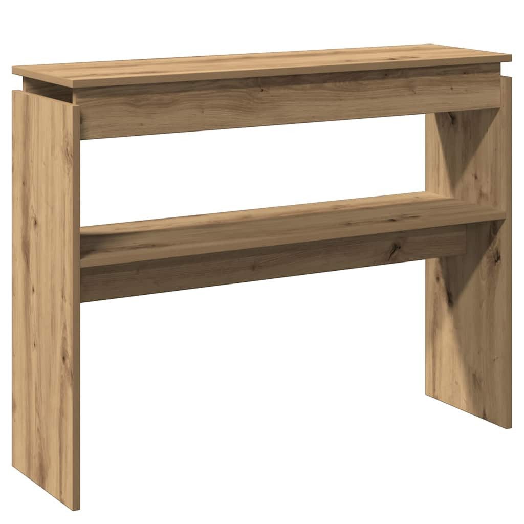 vidaXL Beistelltisch Konsolentisch Artisan-Eiche 102x30x80 cm Holzwerkstoff (1-St)