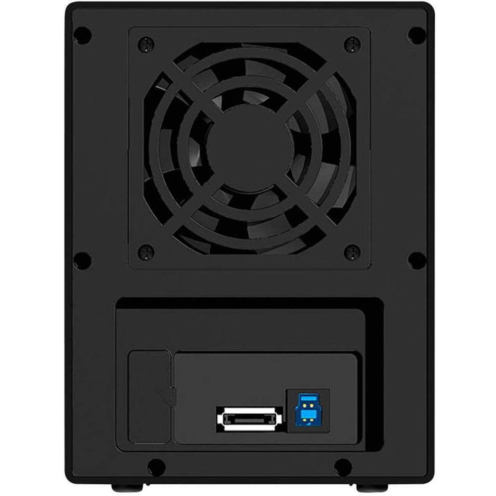 ICY BOX Festplatten-Gehäuse Raidsonic IB-3640SU3 Externes 4-fach JBOD-Gehäuse mit eSATA, HotSwap-fähig