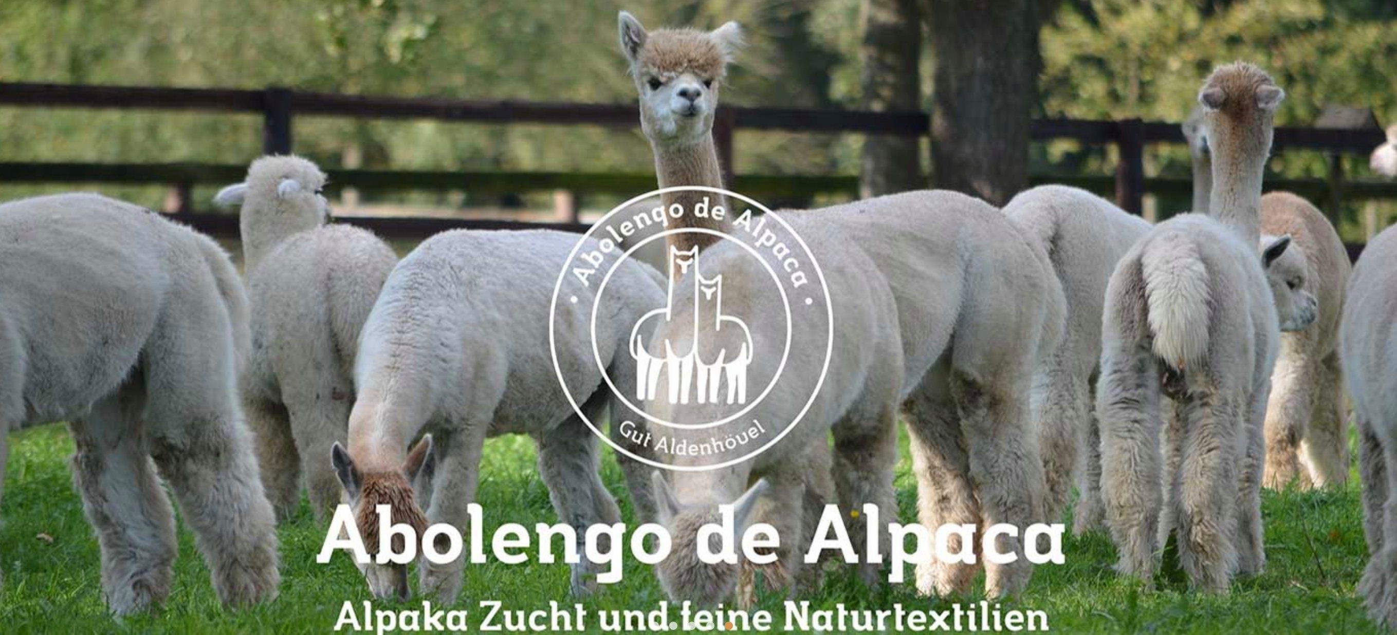 Abolengo de Alpaca Kuscheltier Alpaka Stofftier Delilah, Samba & Dacapo (ca. 31cm), Hergestellt in Deutschland