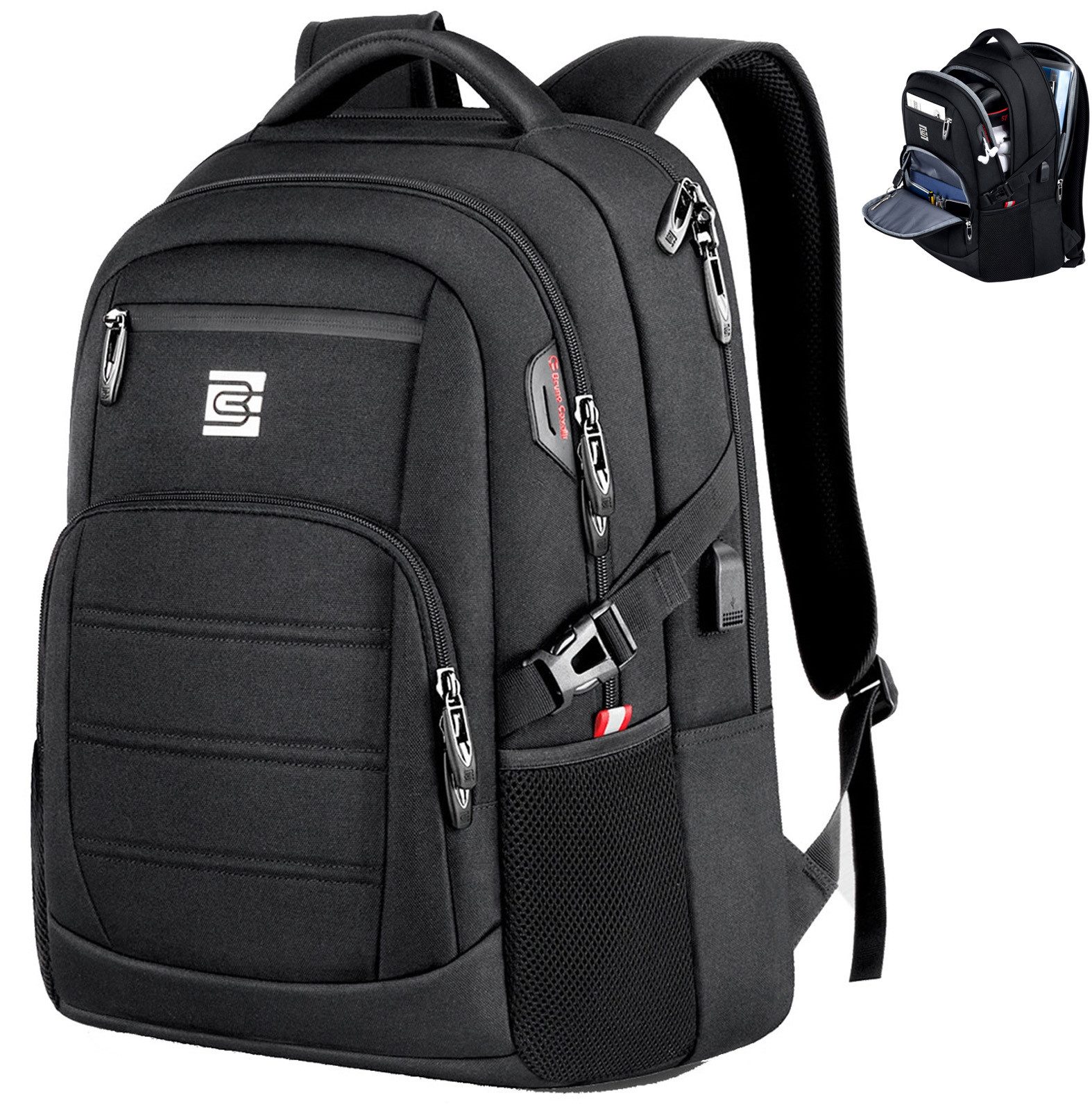 OKWISH Laptoprucksack Schulrucksack Wasserbeständig Laptoptasche Business günstig online kaufen