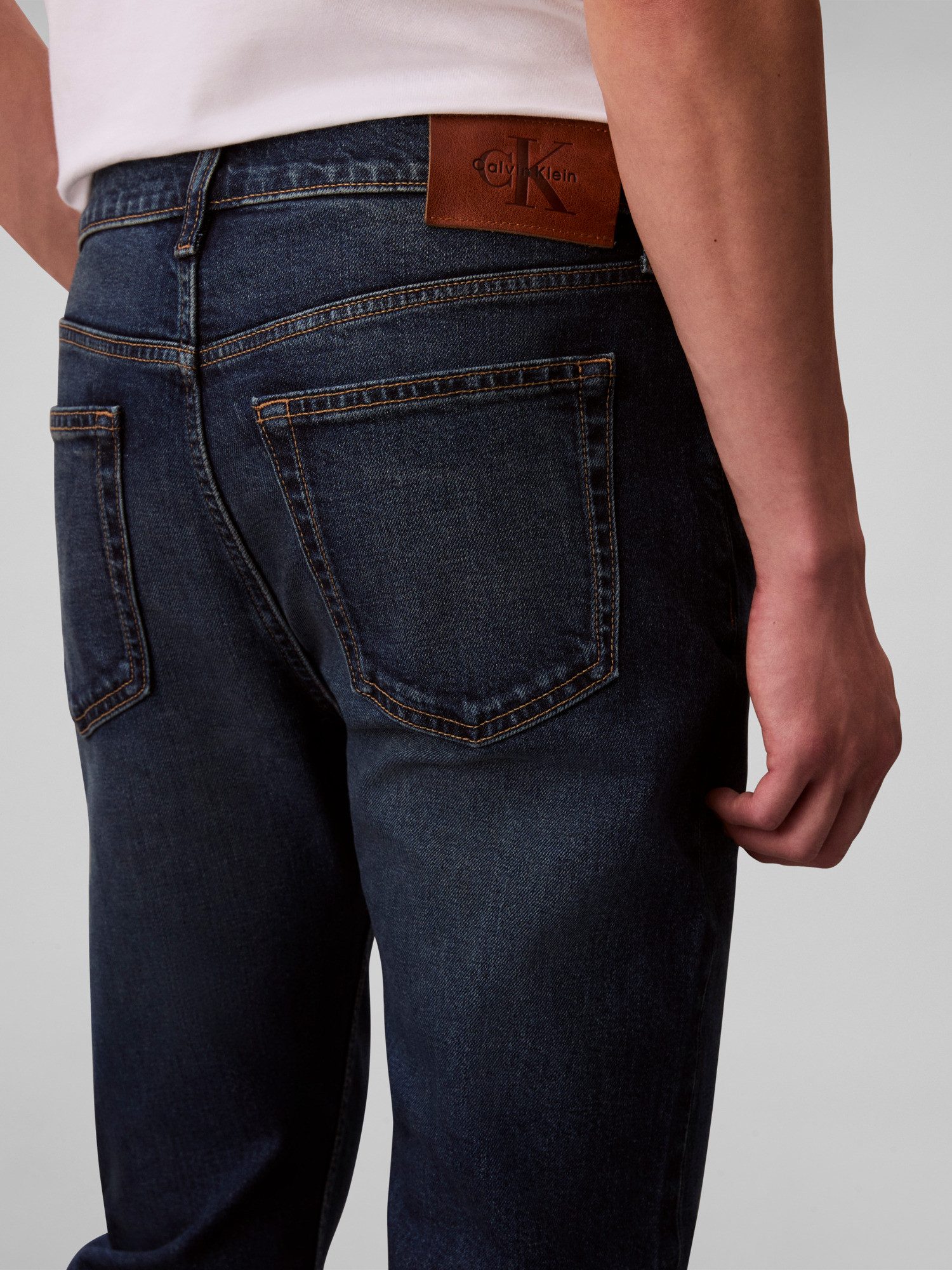 Calvin Klein Jeans Slim-fit-Jeans SLIM TAPER JEANS Slim fit – Bild 3 von 5