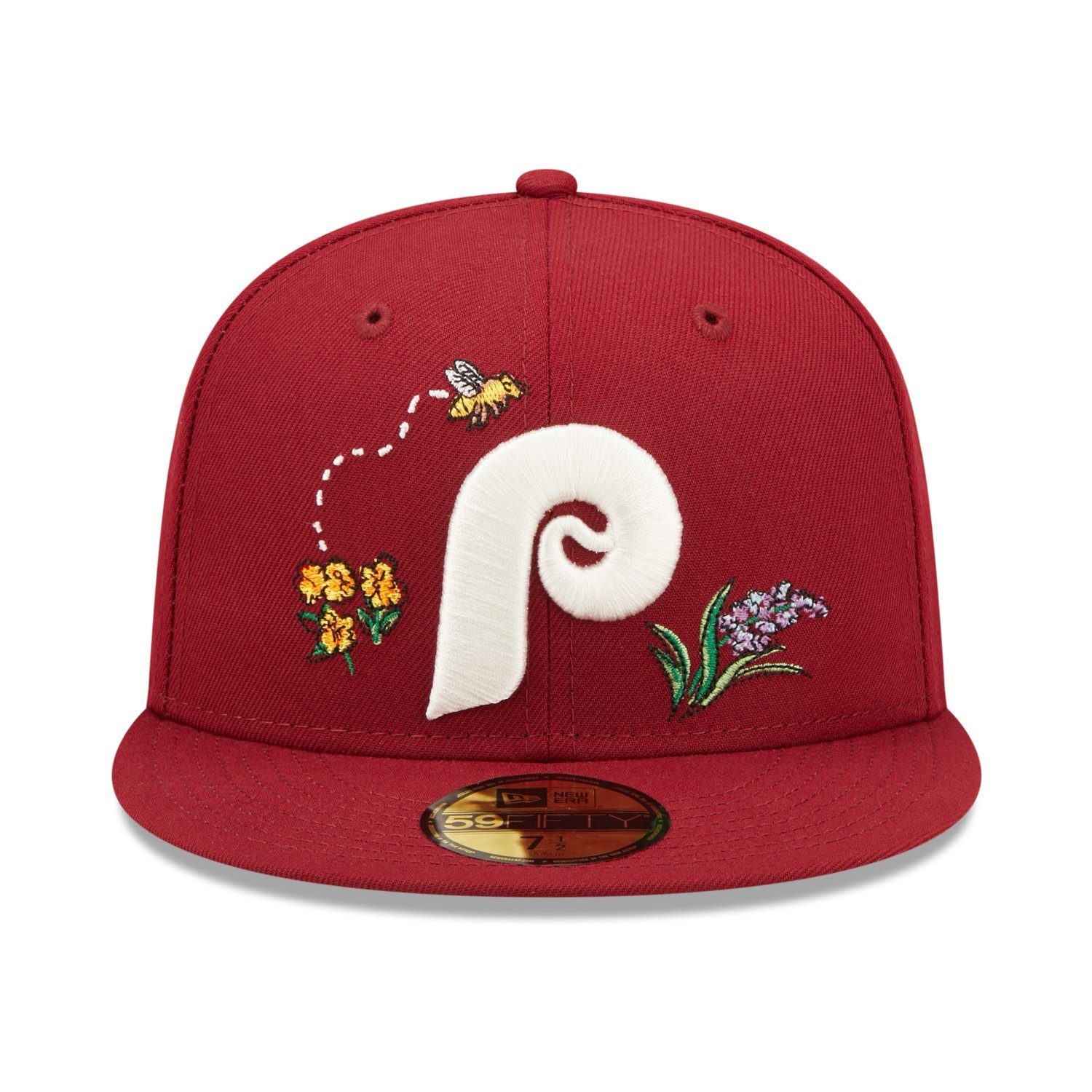 WATER Phillies New Fitted Philadelphia Era Cap FLORAL 59Fifty
