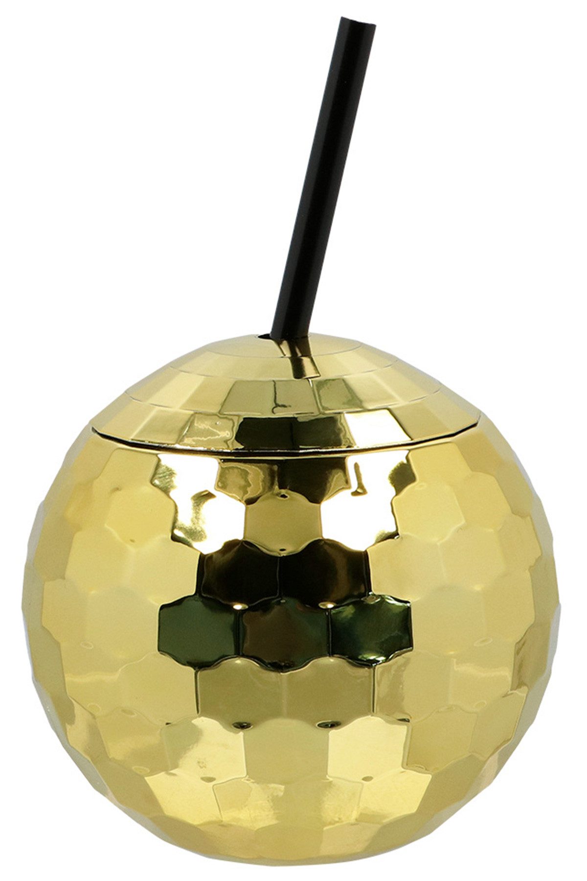 Boland Papierdekoration Trinkbecher 'Discokugel' Farbwahl, 60cl