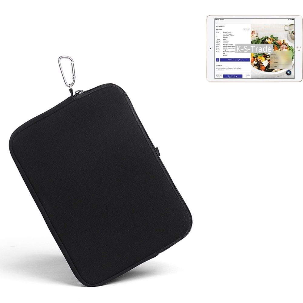K-S-Trade Tablet-Hülle für Apple iPad (2020), Neopren Hülle Schutz Hülle Neoprenhülle Tablet-Hülle