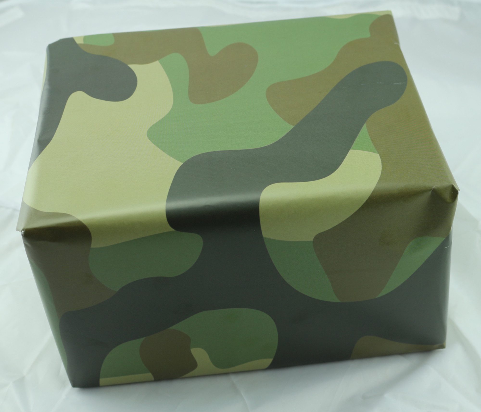 LYSCO Geschenkpapier Geschenke Camouflage Tarnflecken Army Fleck Tarnmuster (GES-505), in verschiedenen Motiven verfügbar (6St), Geschenkverpackung Karton Paket Päckchen Stealth Fleck Army Design