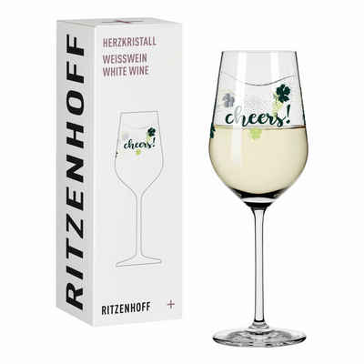 Ritzenhoff Weißweinglas Herzkristall Weißwein 005, Kristallglas, Made in Germany