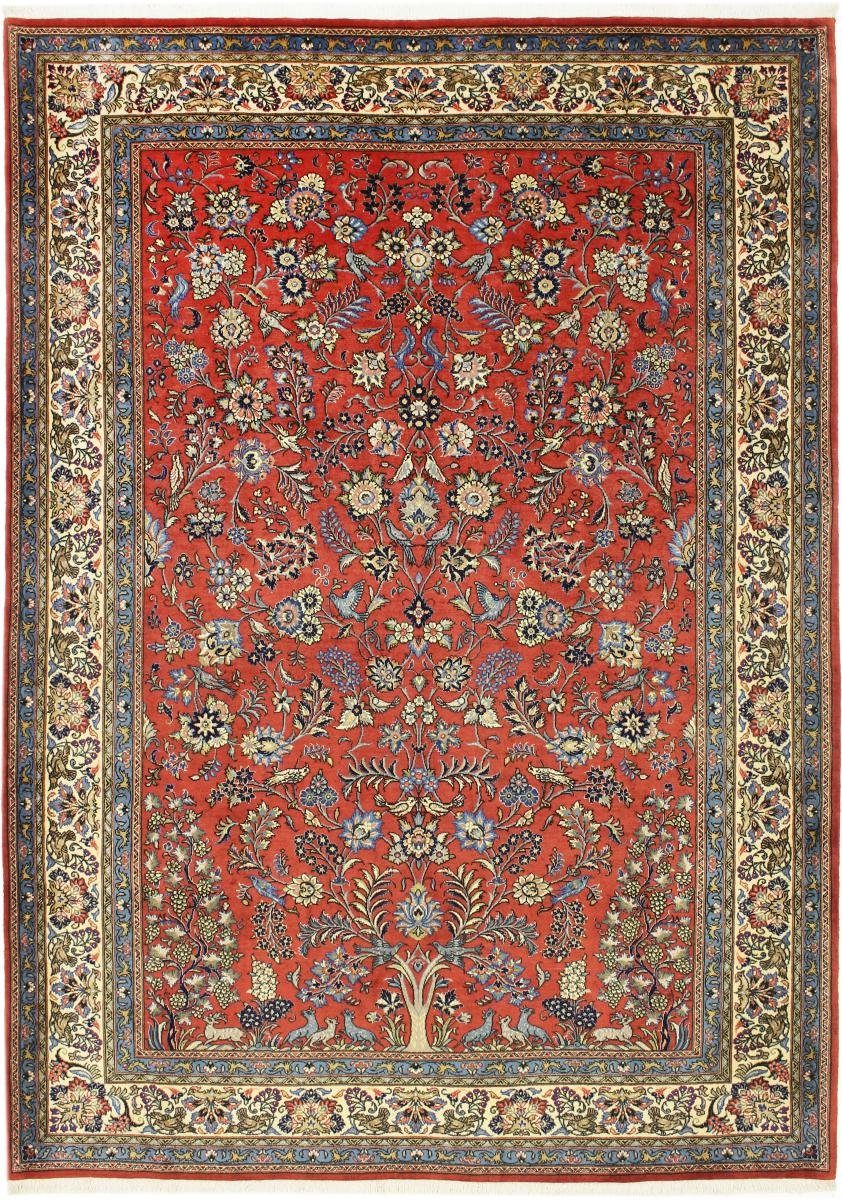 Orientteppich Sarough Sherkat Farsh 218x304 Handgeknüpfter Orientteppich, Nain Trading, rechteckig, Höhe: 12 mm