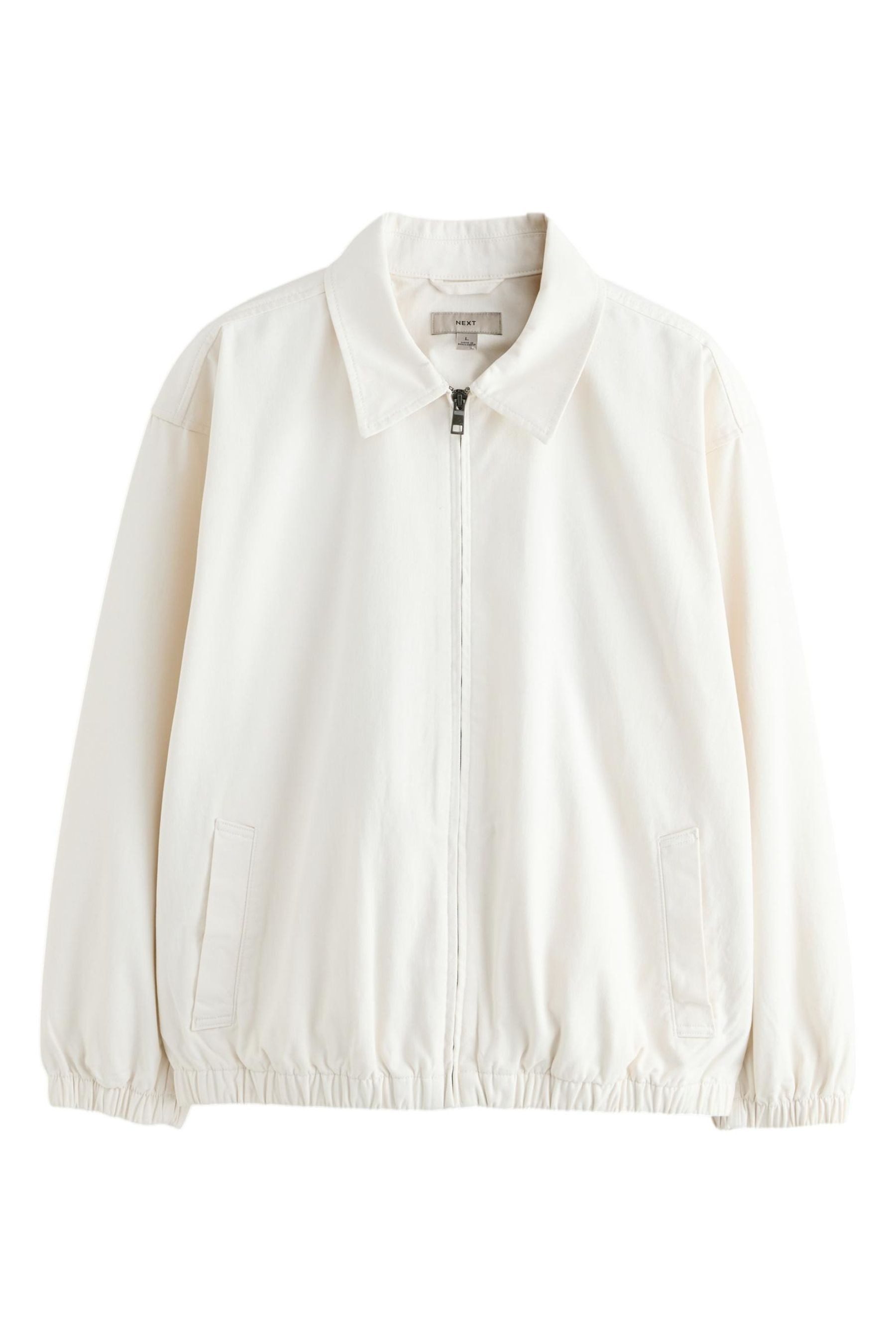 Next Hemdjacke Harrington-Jacke aus Twill (1-St)