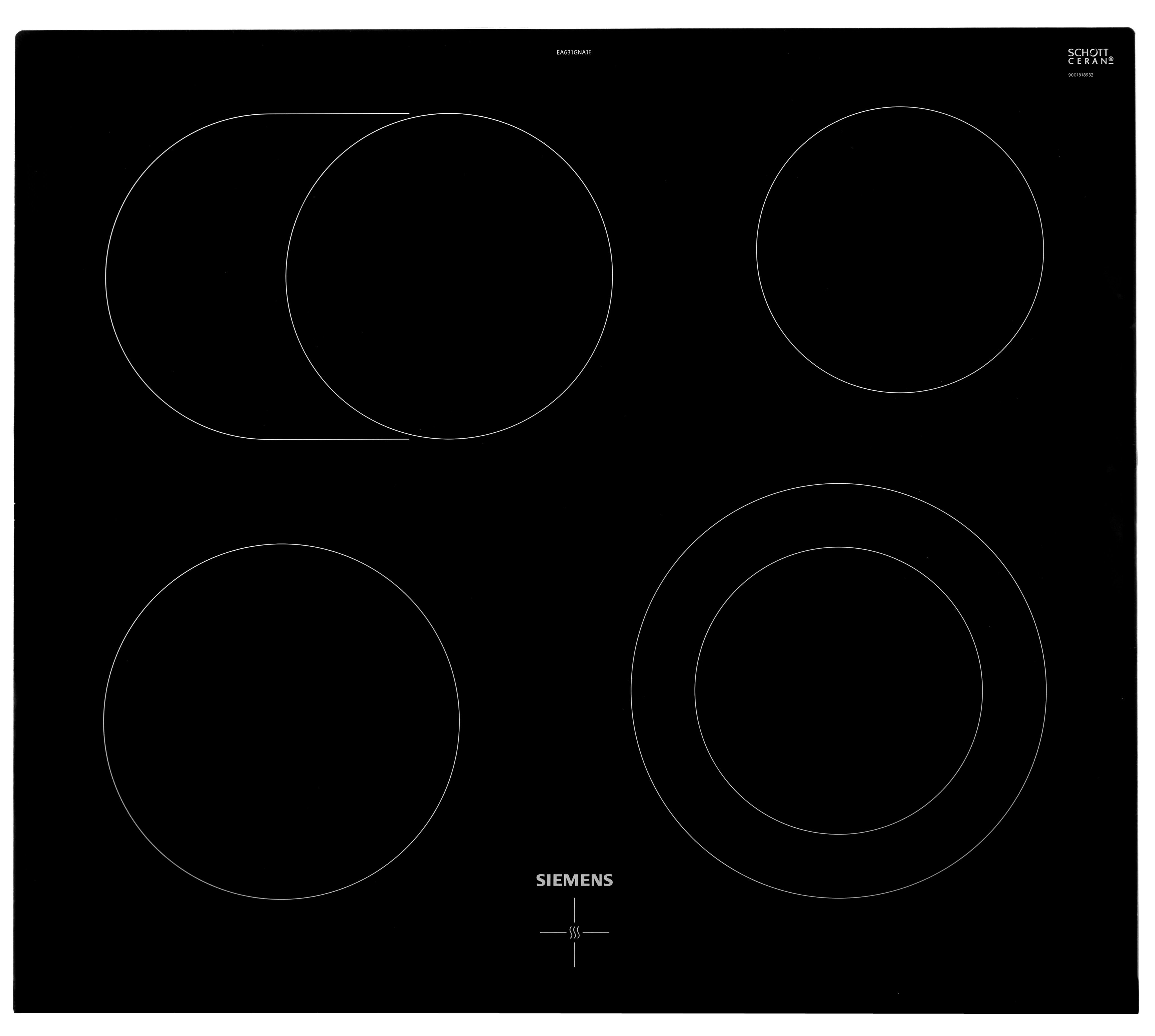 SIEMENS Elektro-Herd-Set iQ300 inklusive nachrüstbar, mit inkl. Jahre 4 Garantie EQOTABK1, Teleskopauszug Pizzaform