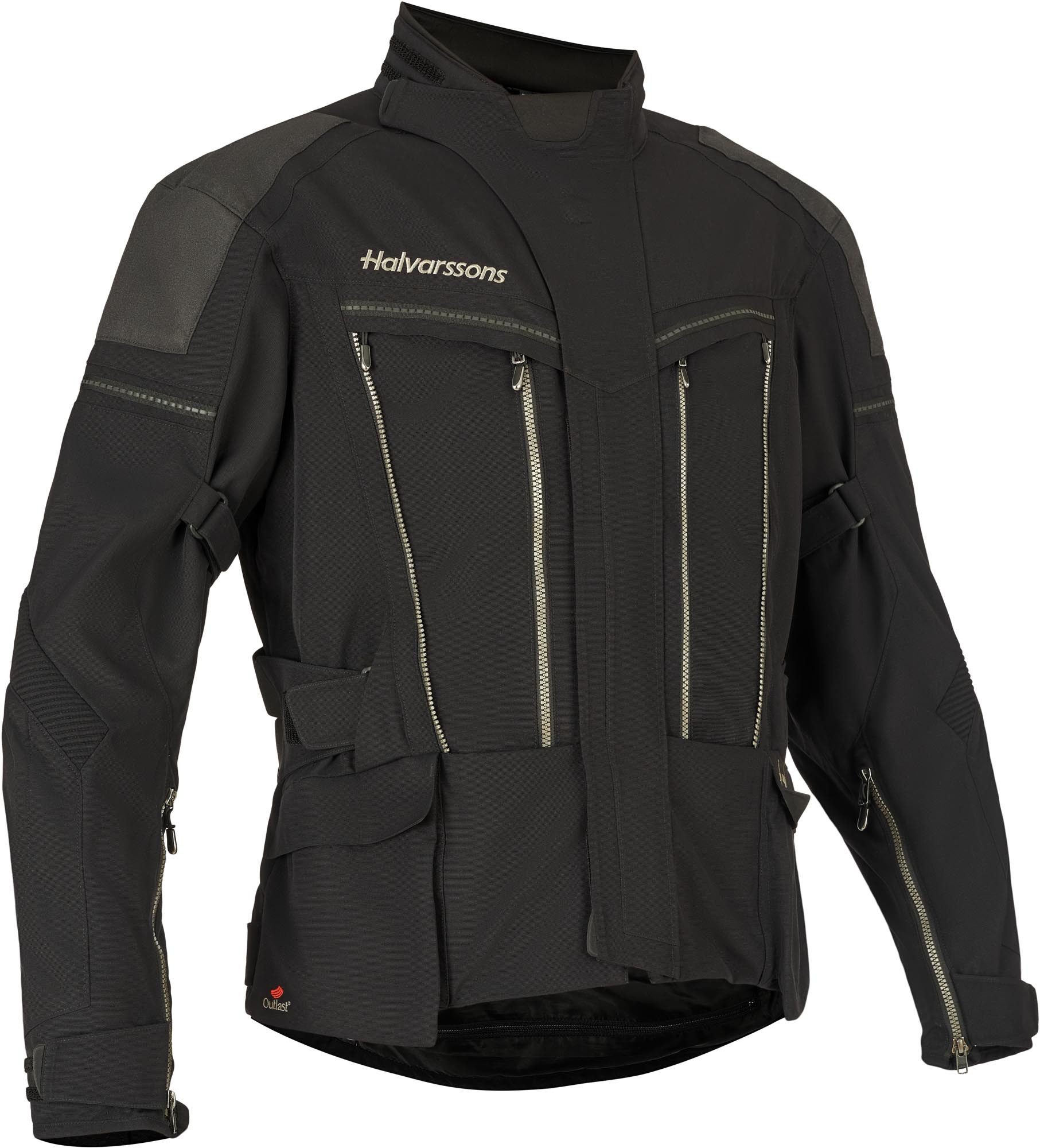 Halvarssons Motorradjacke Mora V2 wasserdichte Motorrad Textiljacke Airbag vorbereitet,Rückenprotektor vorbereitet,Brustprotektor vor