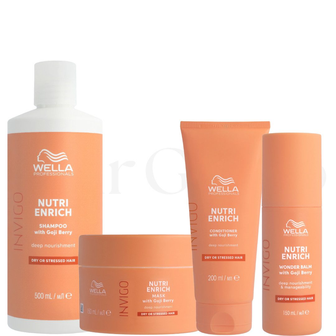 Wella Haarpflege-Set Nutri Enrich Bundle, 4-tlg.