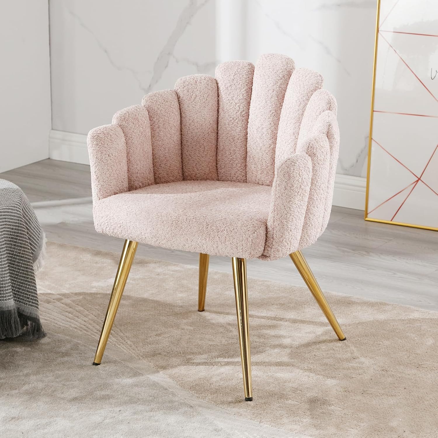 WAHSON OFFICE CHAIRS Loungesessel Kunstfell Loungesessel günstig online kaufen