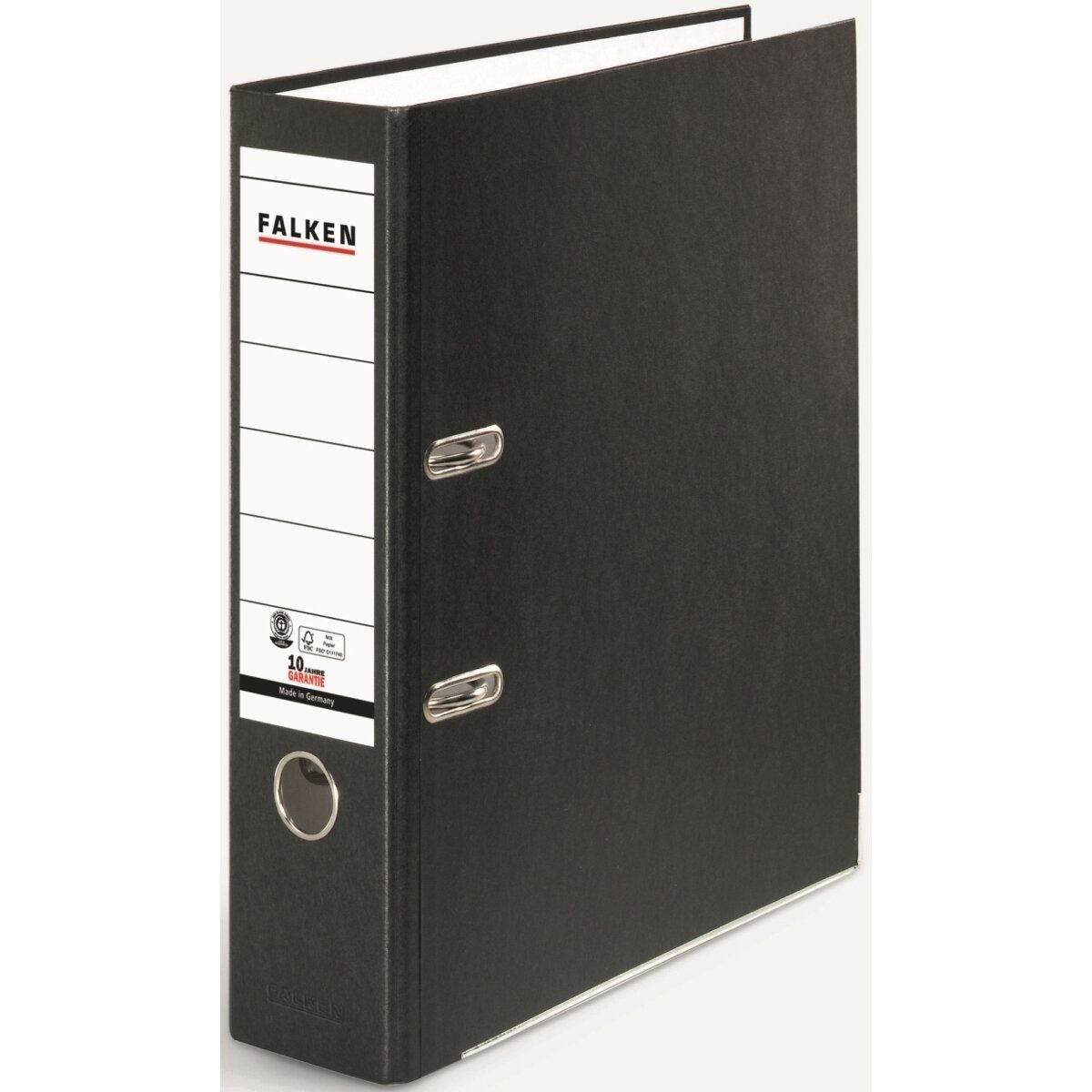 Falken Aktenordner Ordner Recycolor A4 80mm schwarz