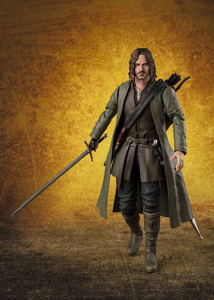Bandai Tamashii Nations Actionfigur Herr der Ringe S.H. Figuarts Aragorn 16 cm