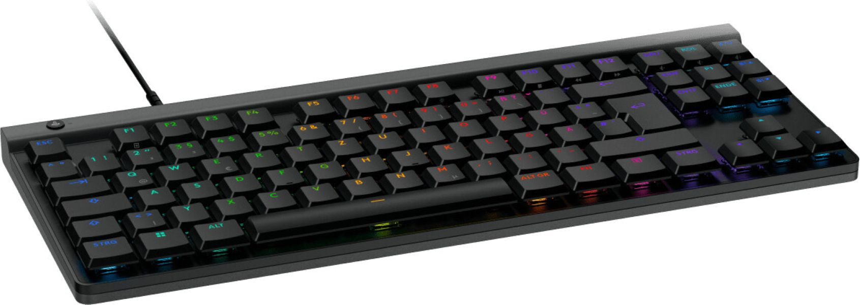 Logitech G515 TKL Wired - BLACK - DE - TACTILE Gaming-Tastatur