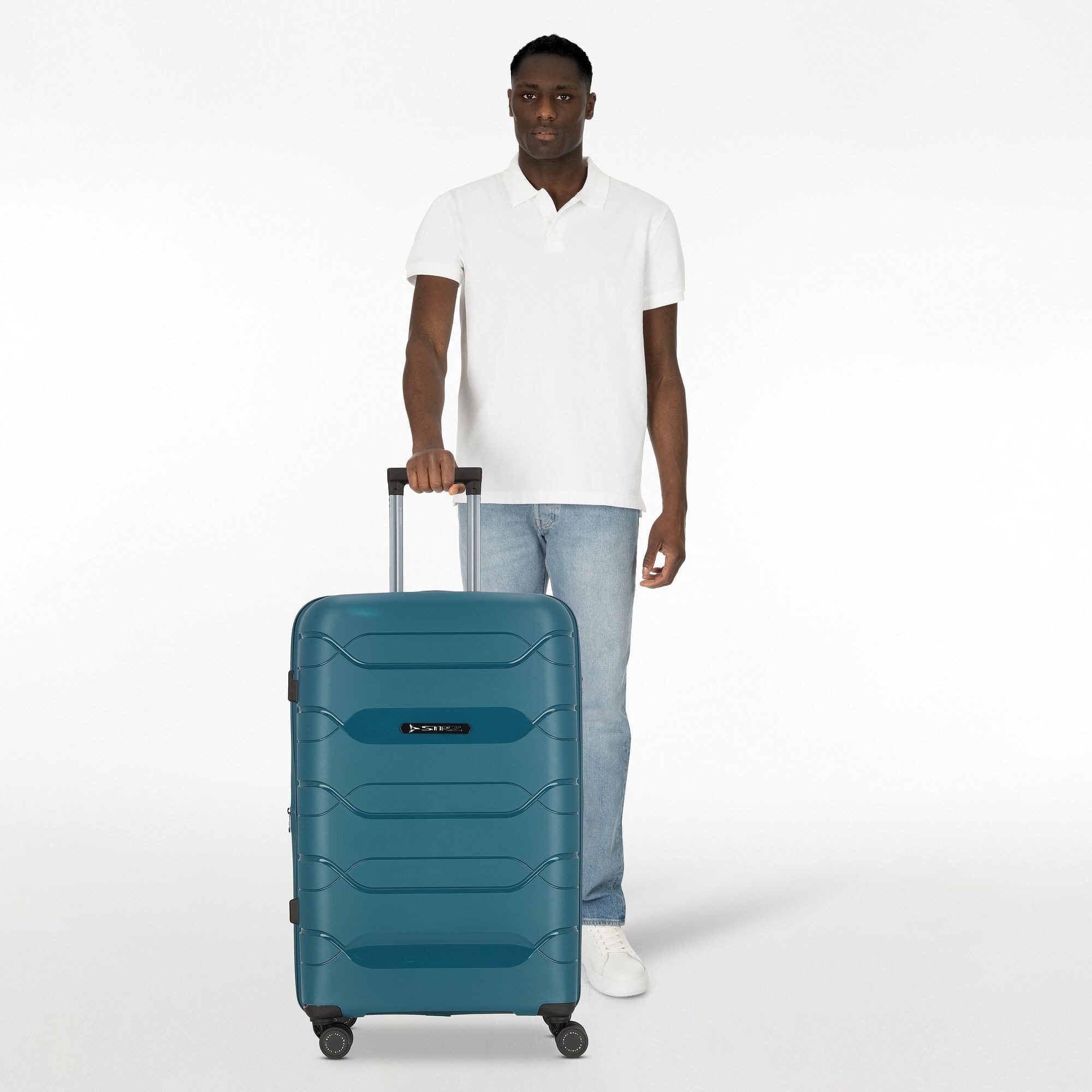 Polestream Hartschalen-Trolley Strz by Asteroid, 4 Rollen, Polypropylen