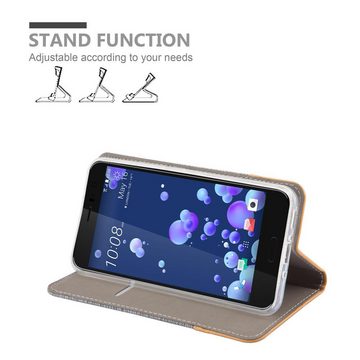 Cadorabo Handyhülle HTC OCEAN / U11 HTC OCEAN / U11, Klappbare Handy Schutzhülle - Hülle - mit Standfunktion und Kartenfach