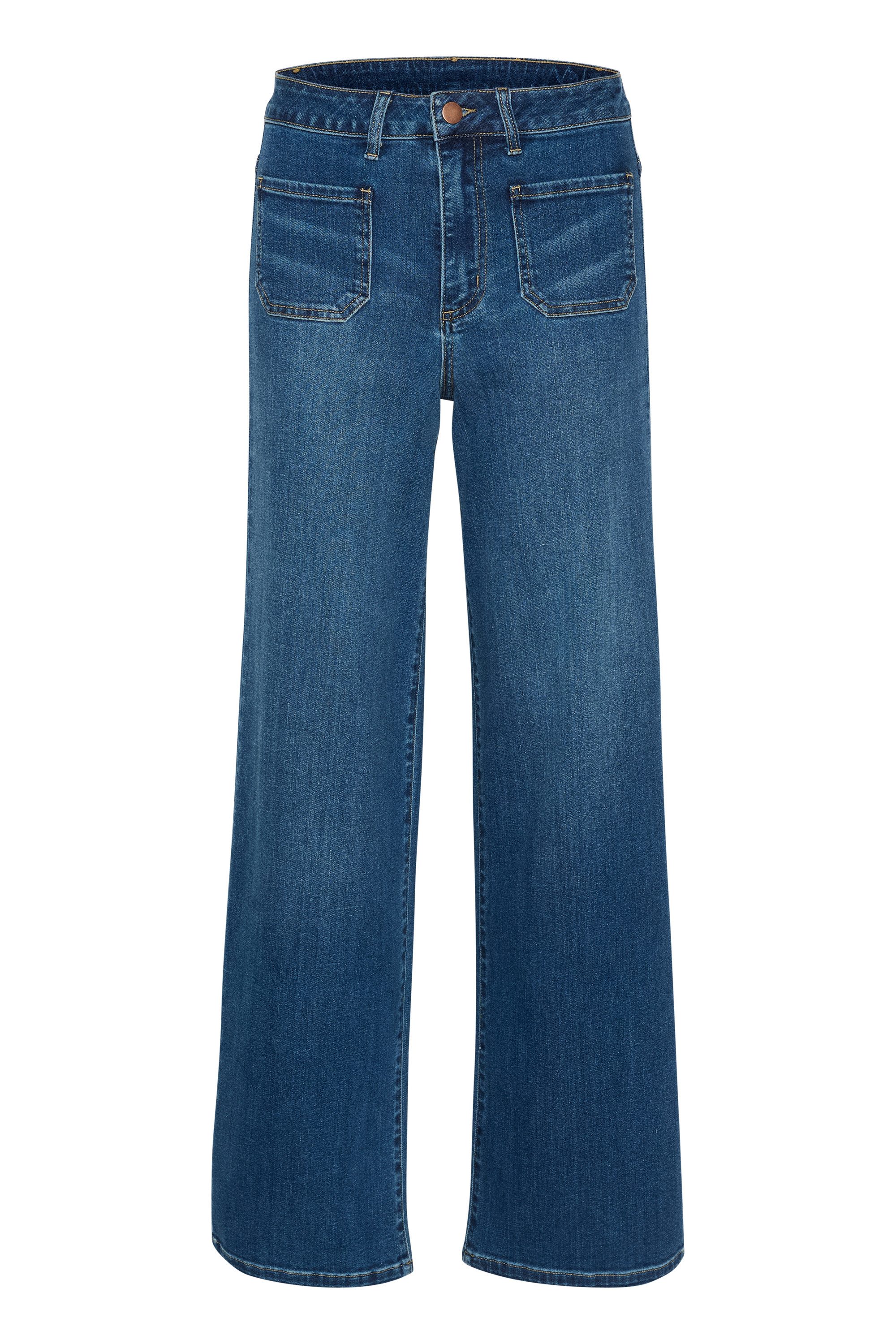Medium Blue Washed Denim