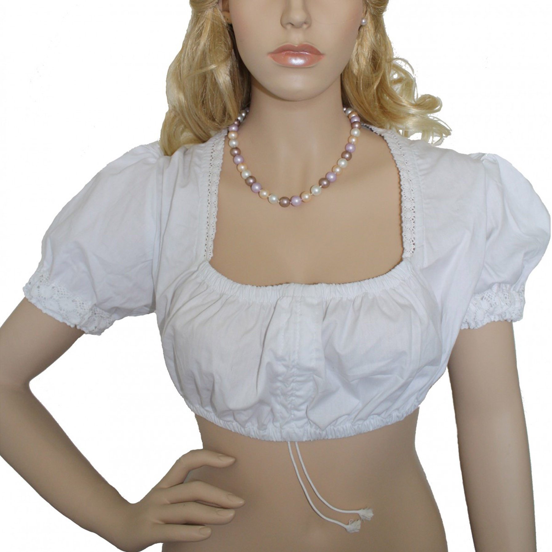 German Wear Dirndlbluse GW1500 Dirndlbluse Trachtenbluse Trachtenmode in We günstig online kaufen