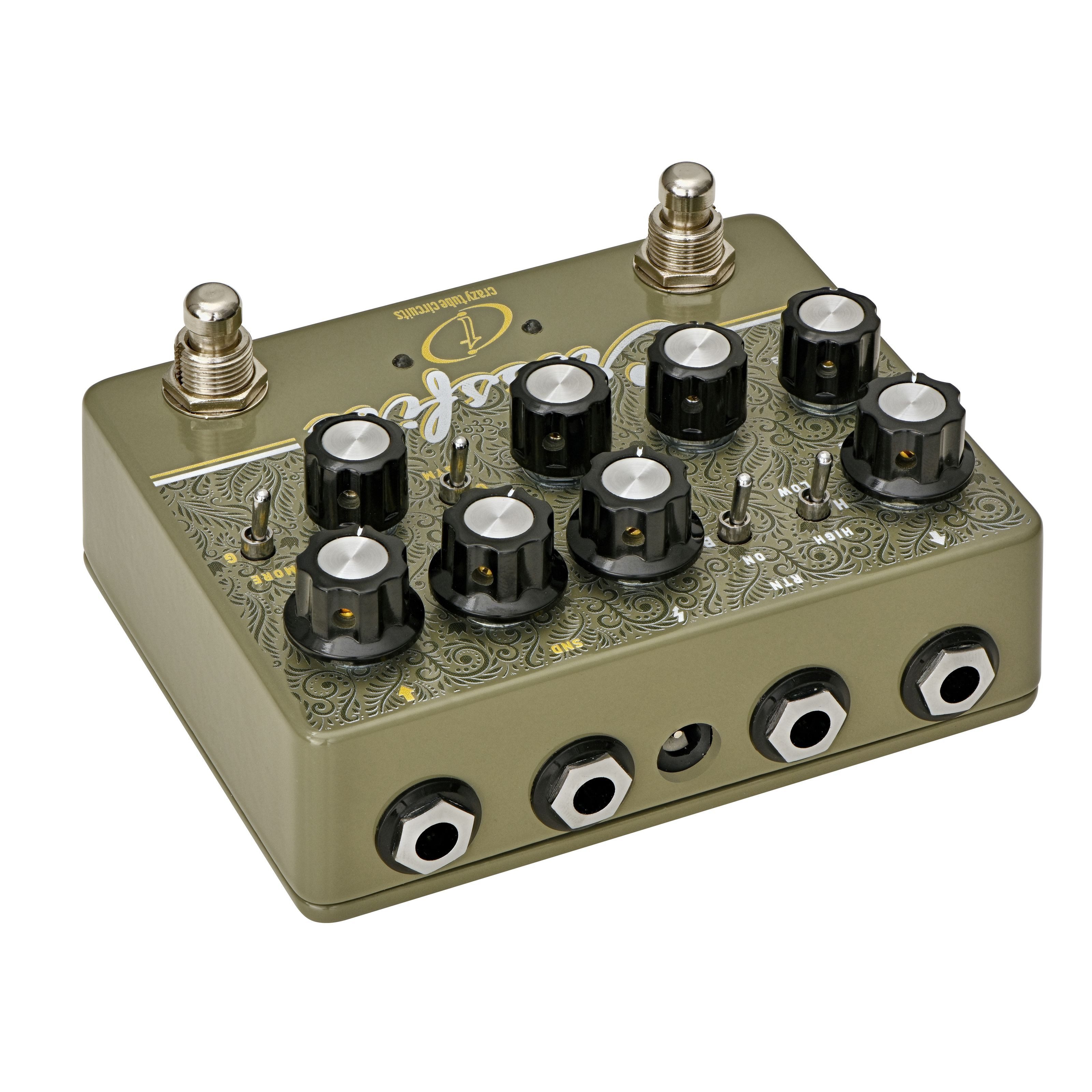 Crazy Tube Circuits Musikinstrumentenpedal, (Effekte, Verzerrer), Crossfire - Verzerrer für Gitarren