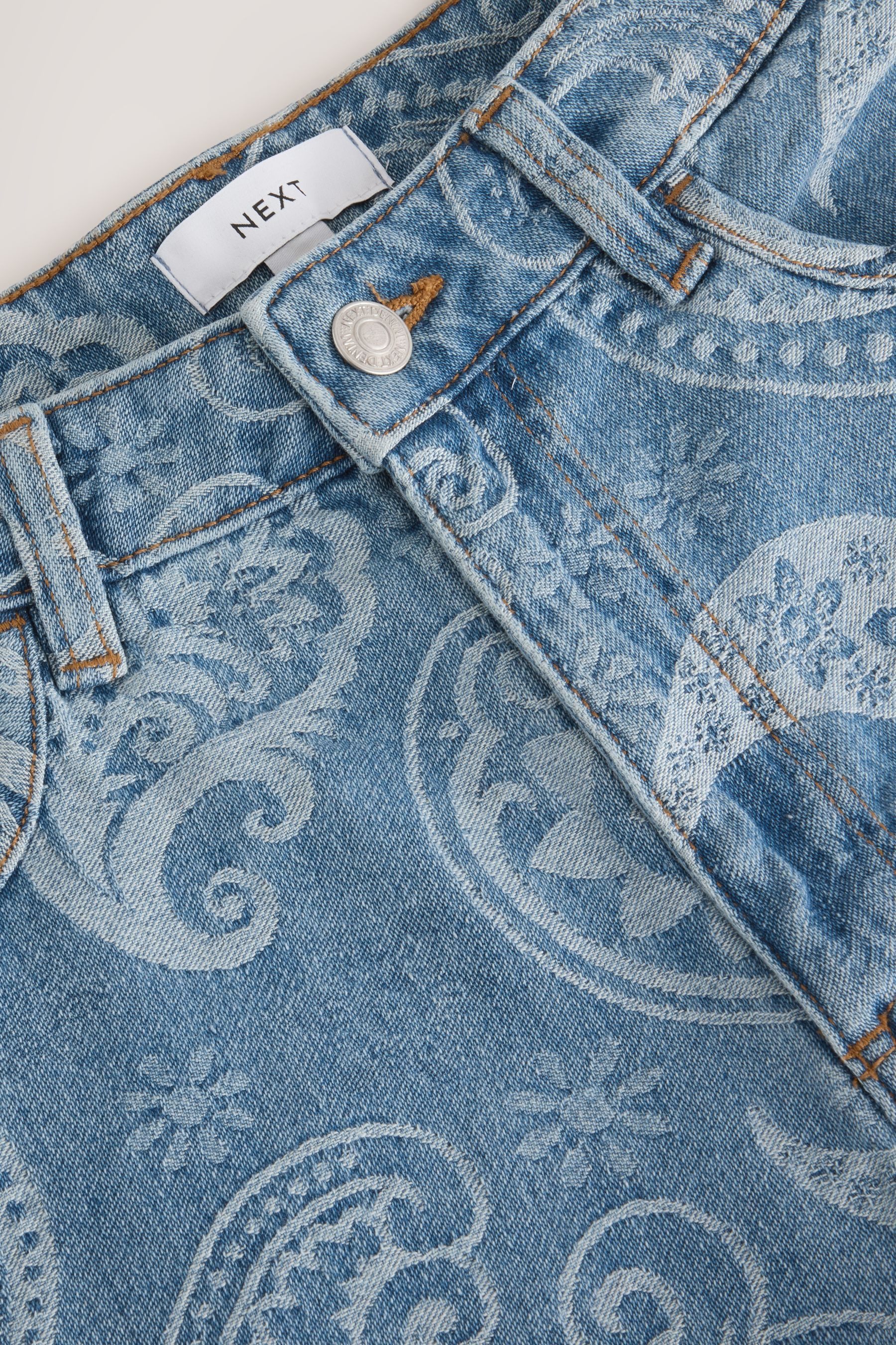 Next Shorts Mom-Shorts mit hohem Bund (1-tlg)