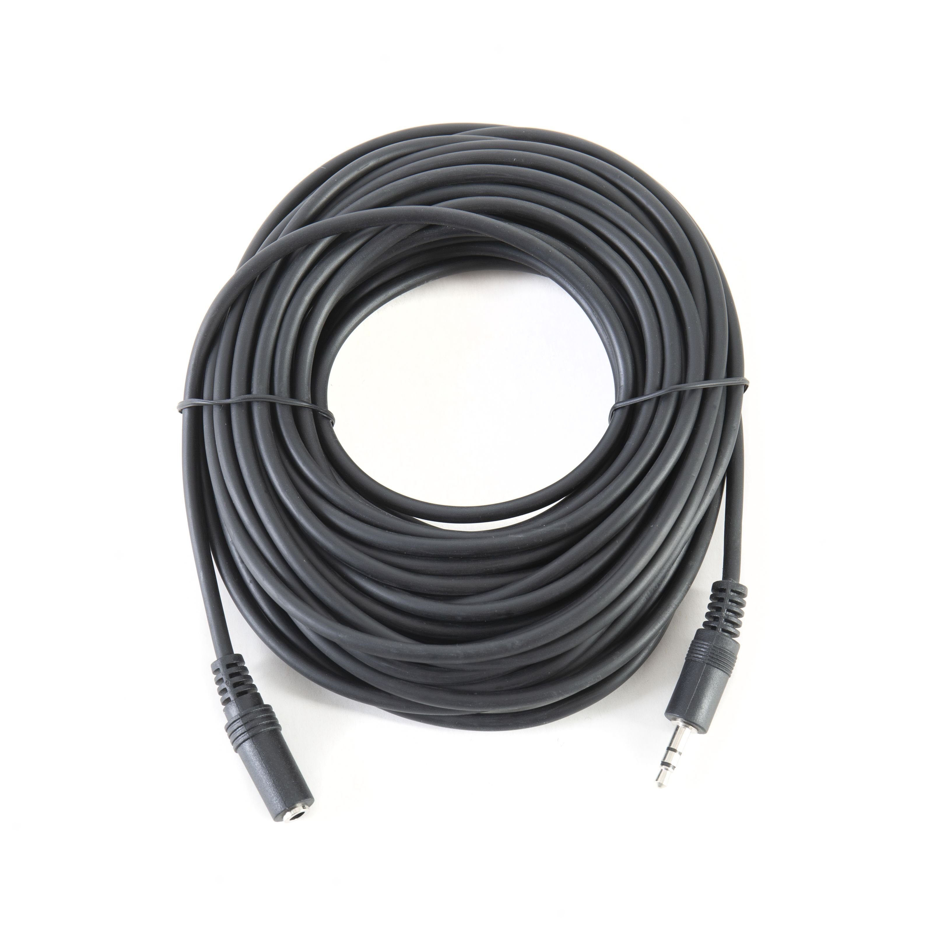 MUSIC STORE Audio-Kabel, Miniklinkenverlängerung, Audiokabel, 10m