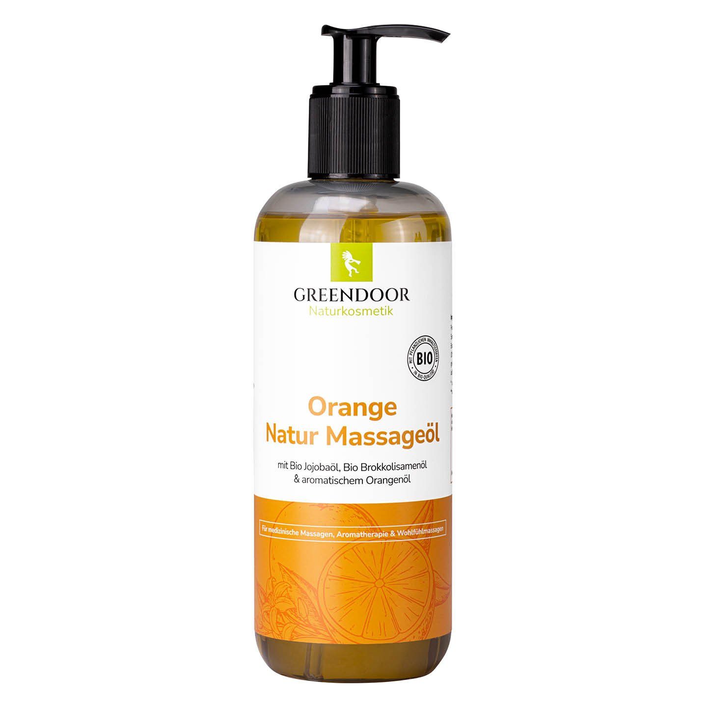 XL Massageöl GREENDOOR Massageöl Orange