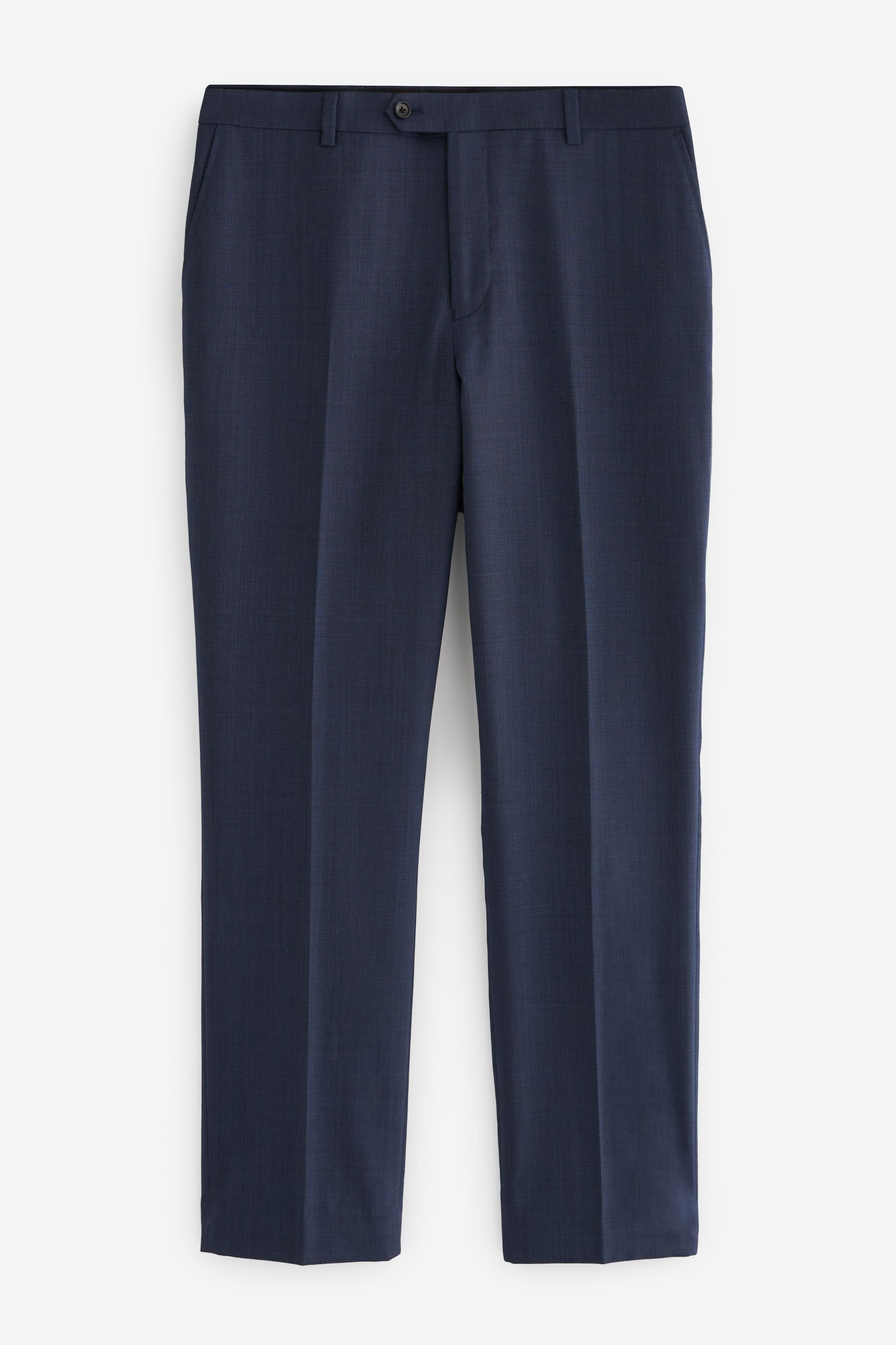 Next Anzughose Signature Wollanzug im Tailored Fit: Hose (1-tlg) Blue