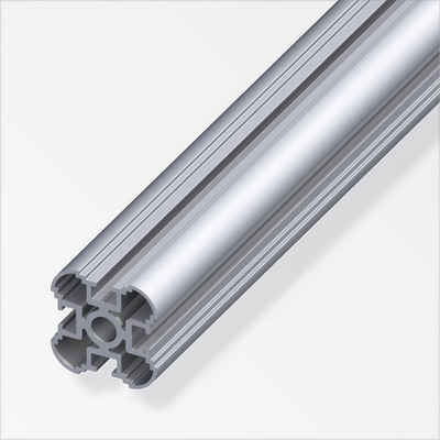 alfer Abdeckprofil coaxis®-Säulen-Profil 1 m, 35.5 mm Aluminium roh