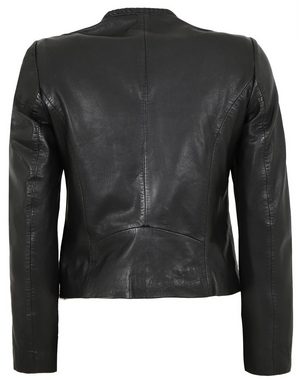 Gipsy Lederjacke GWZai Echtleder Damen Lederjacke Lammnappa schwarz