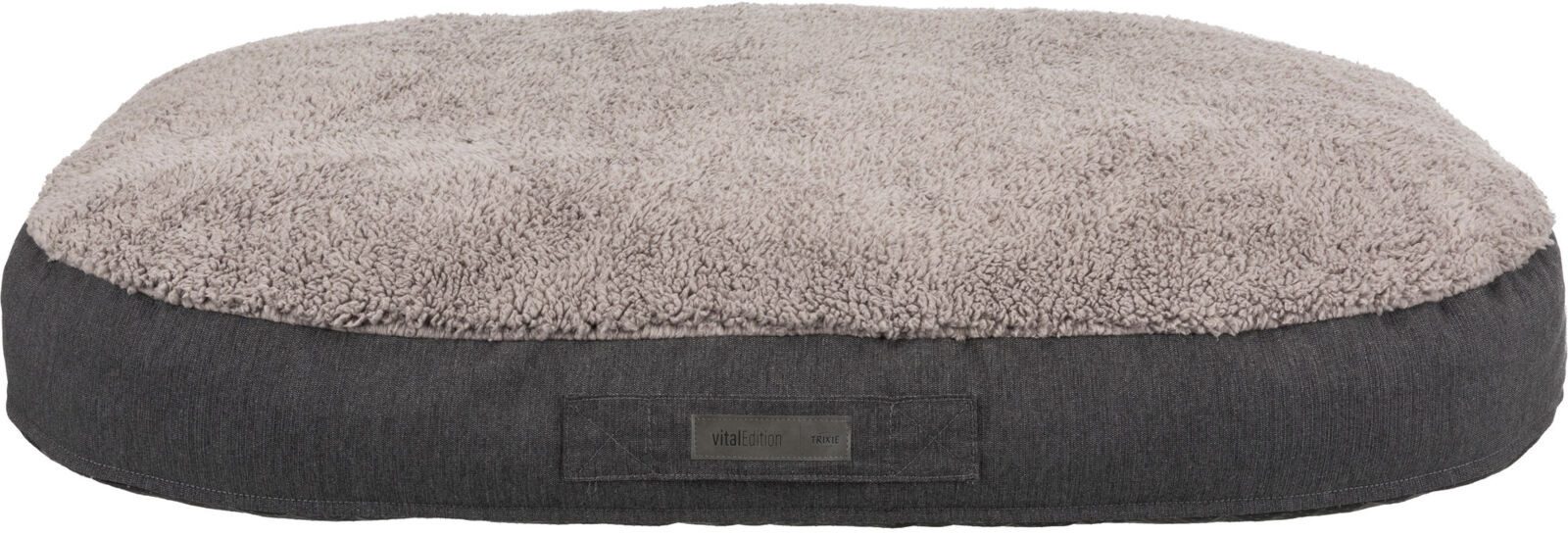 TRIXIE Tierkissen Vital Kissen Bendson - dunkelgrau/hellgrau - 80 × 55 cm