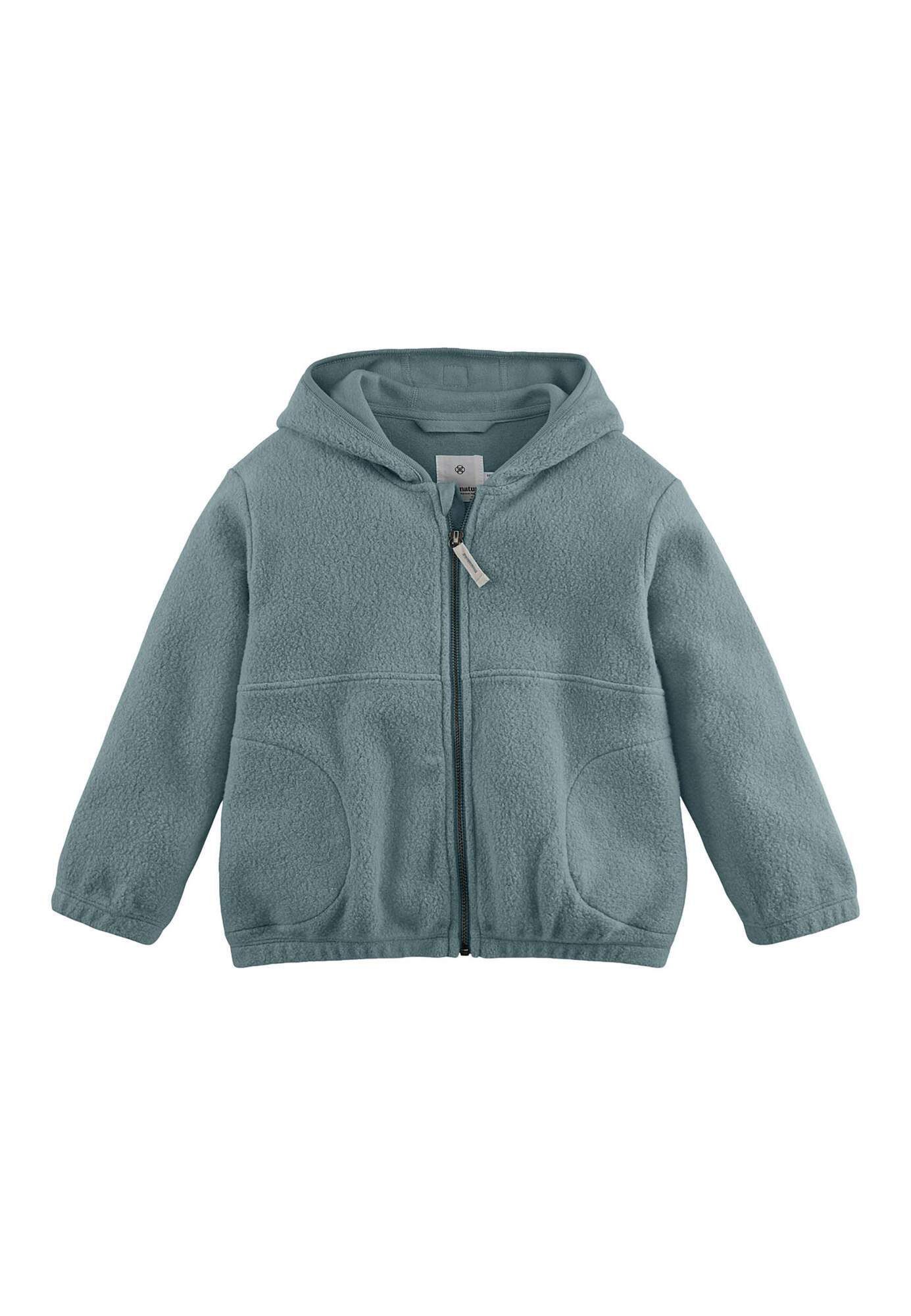 Fleecejacke aus reiner Bio-Baumwolle