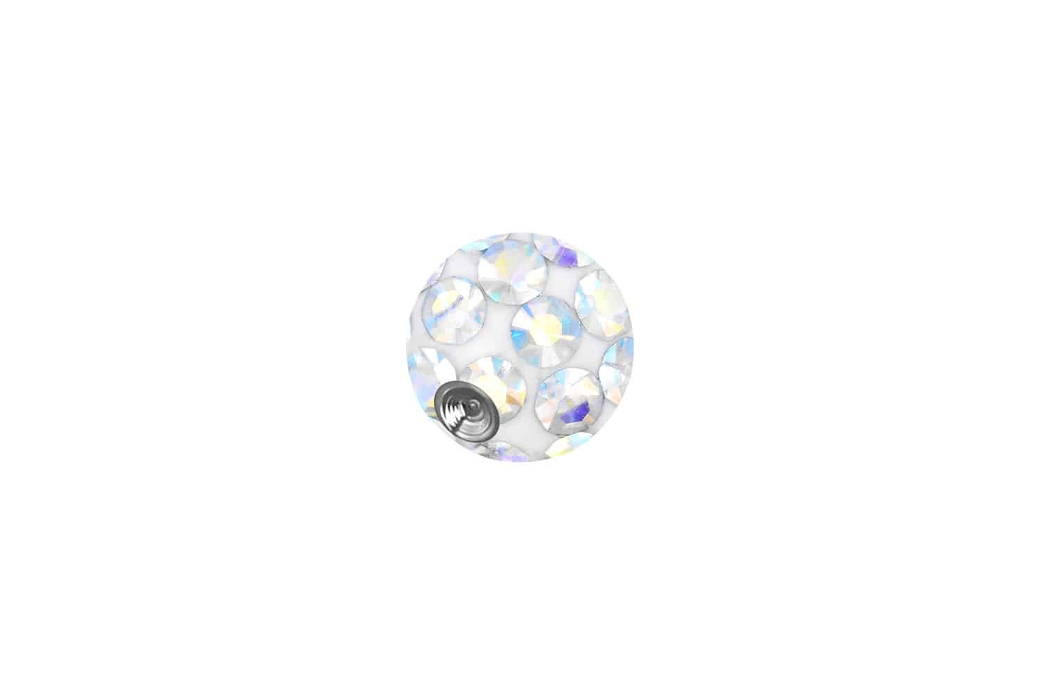 Piercing-Set Chirurgenstahl Klemmkugel EPOXY