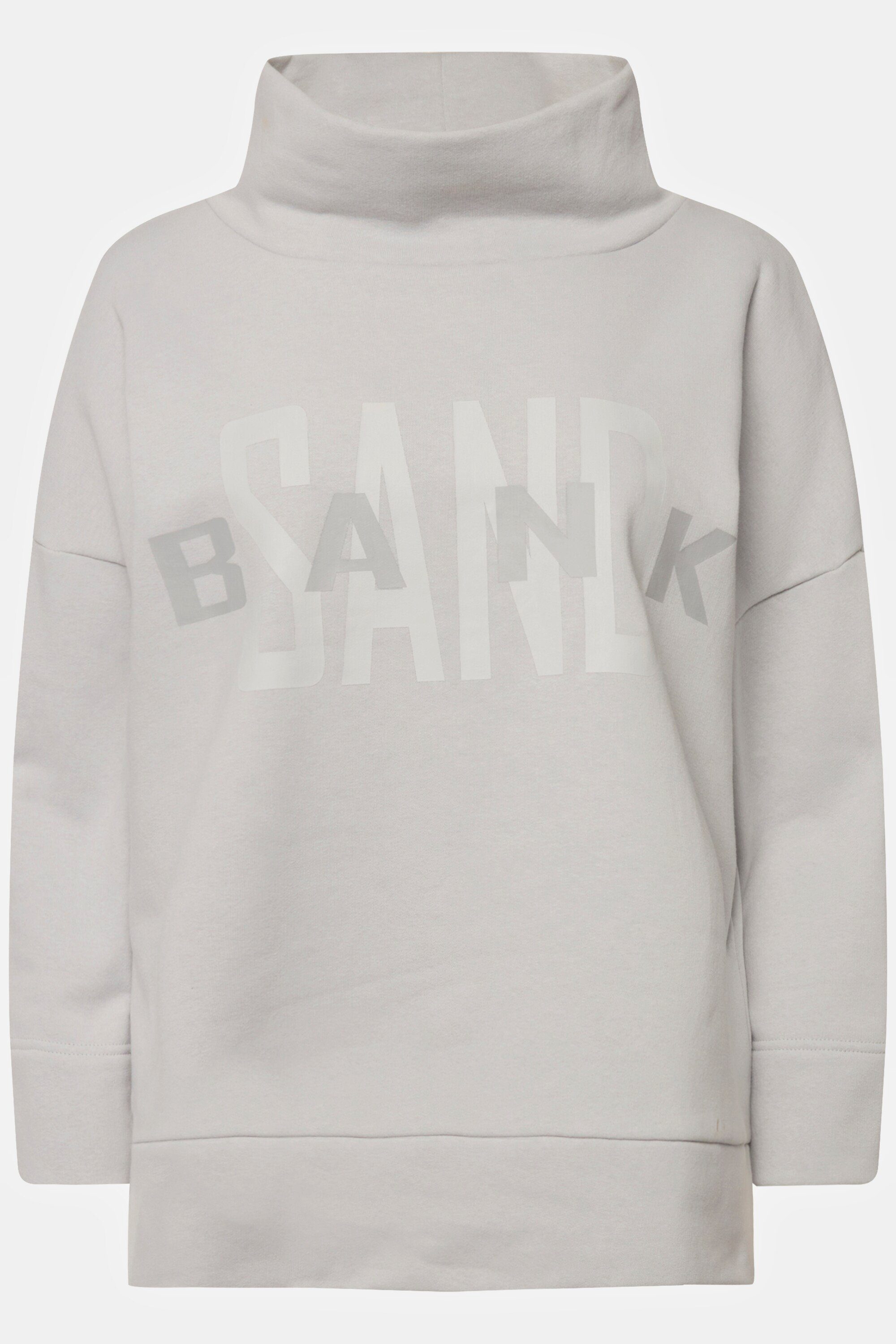 SANDBANK-Druck Stehkragen Laurasøn Sweatshirt Sweatshirt oversized