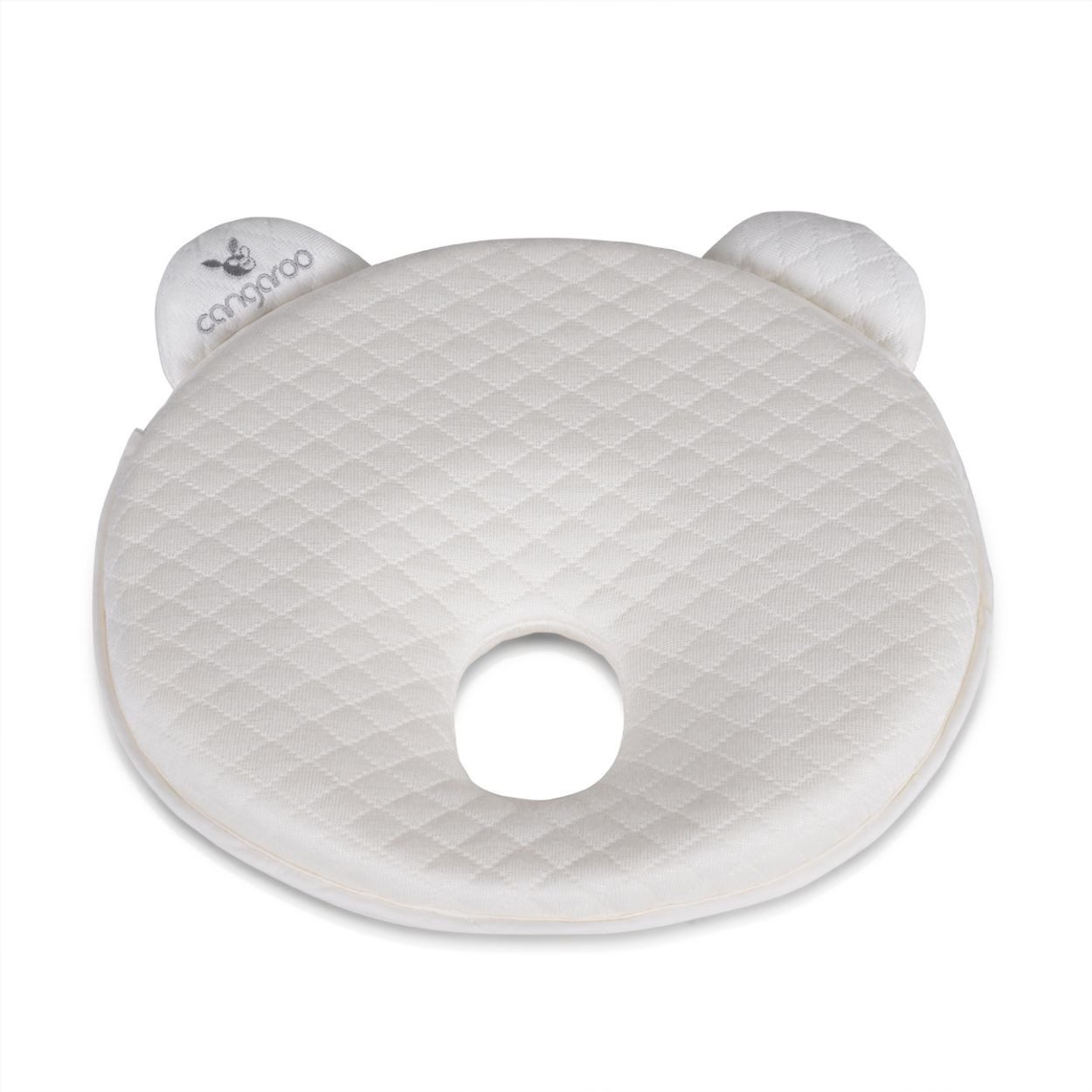 Cangaroo Babykissen Pooh 27 x 24 cm, Memory-Schaum, Plattkopfprävention, ergonomisch, hypoallergen