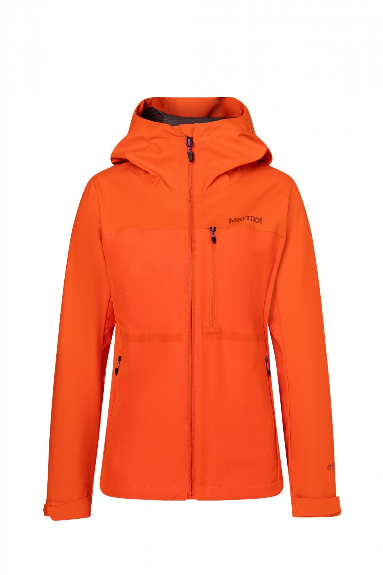 Marmot Softshelljacke Marmot W Rom Hoody Damen Anorak Red Sun | Übergangsjacken