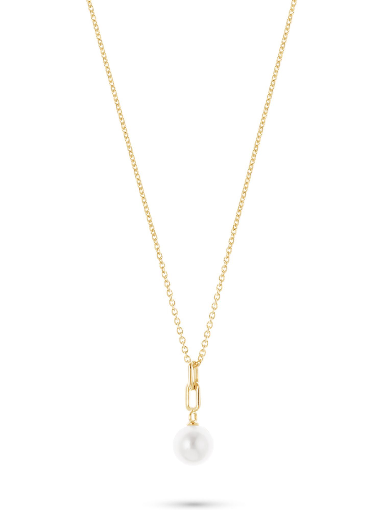 CHRIST Goldkette CHRIST Damen-Kette 585er Gelbgold Süßwasserperle