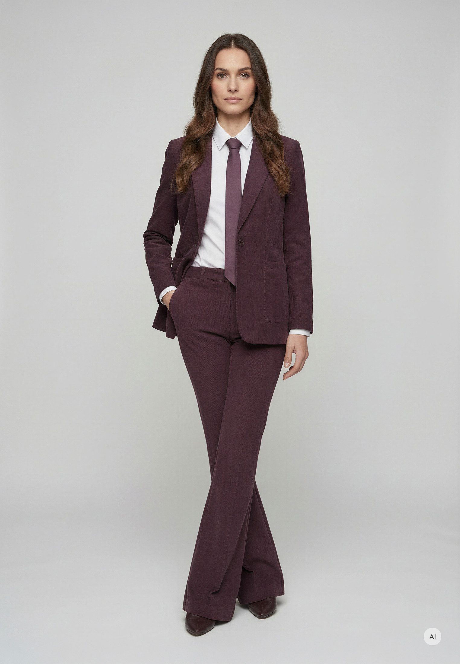 MARC AUREL Longblazer mit aufgesetzten Taschen