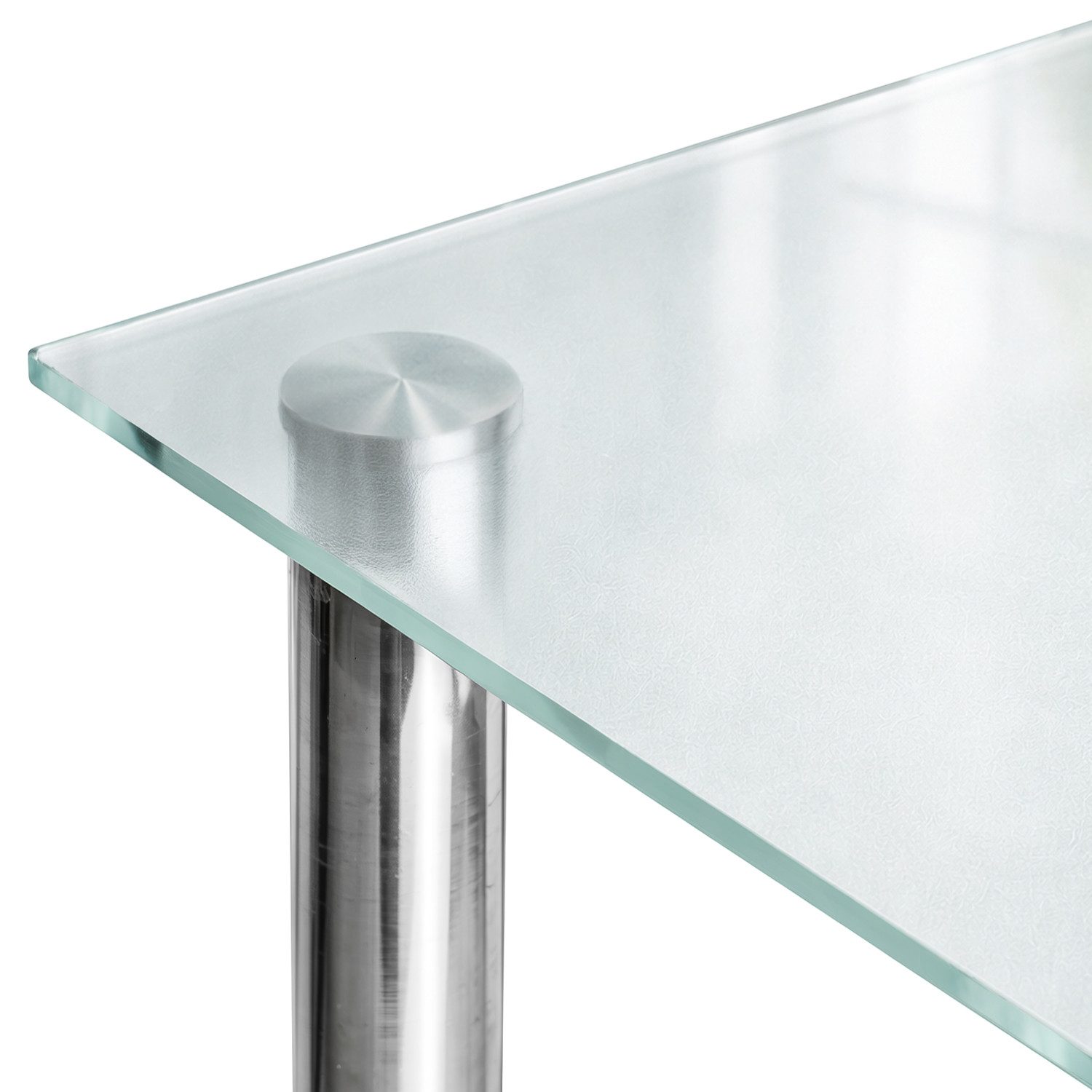 Tulup Tischplatte Glastischplatte Mattiert Glasplatte für Tisch Matt Rechteckige
