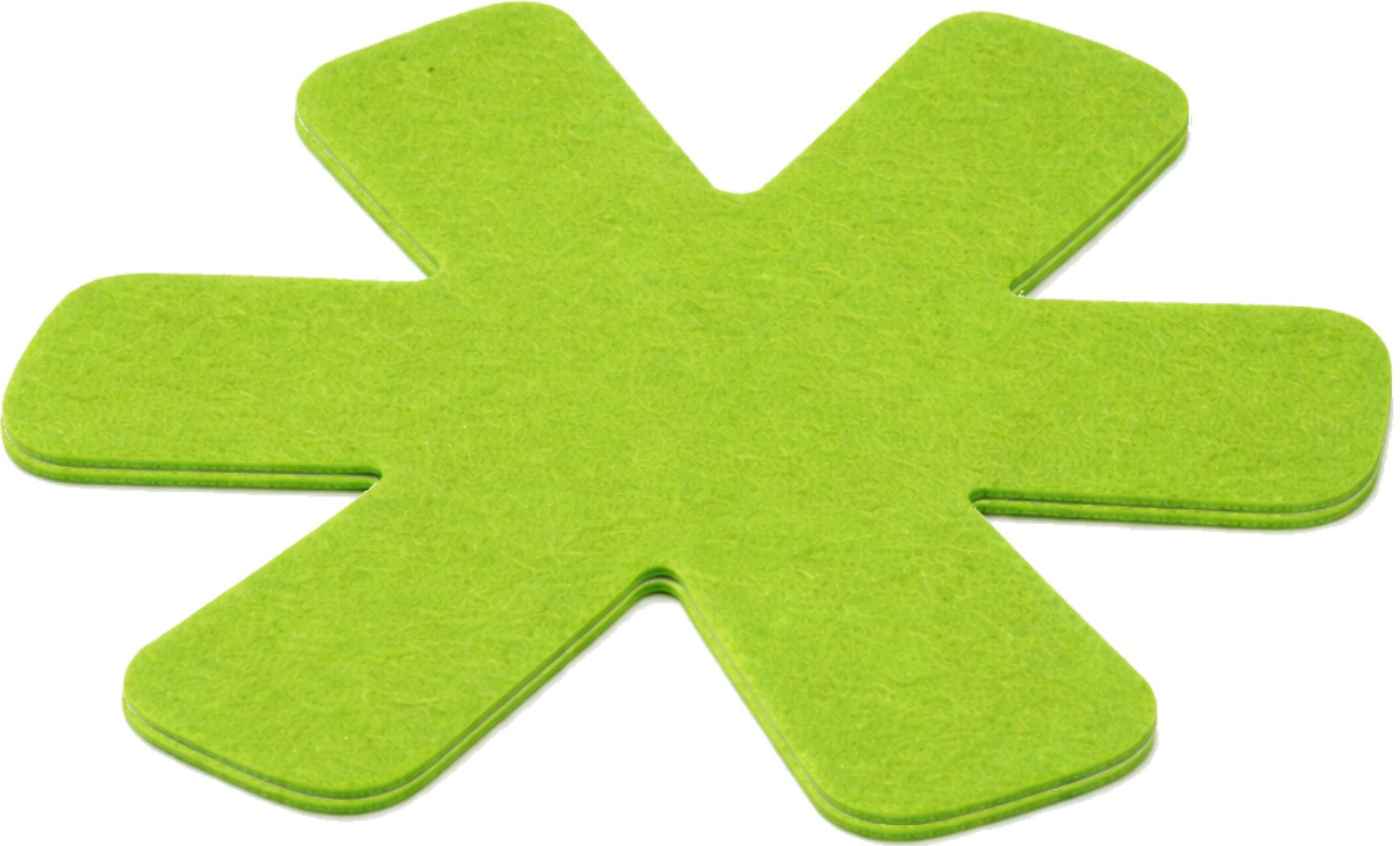 Koopman Pfannenschoner Bunt KLEIN Ø 18cm 10er Set, Set, 10-tlg., Polyester, 3 Farben, 0,2cm Stärke, 6-armig, Ø18cm – Bild 3 von 5