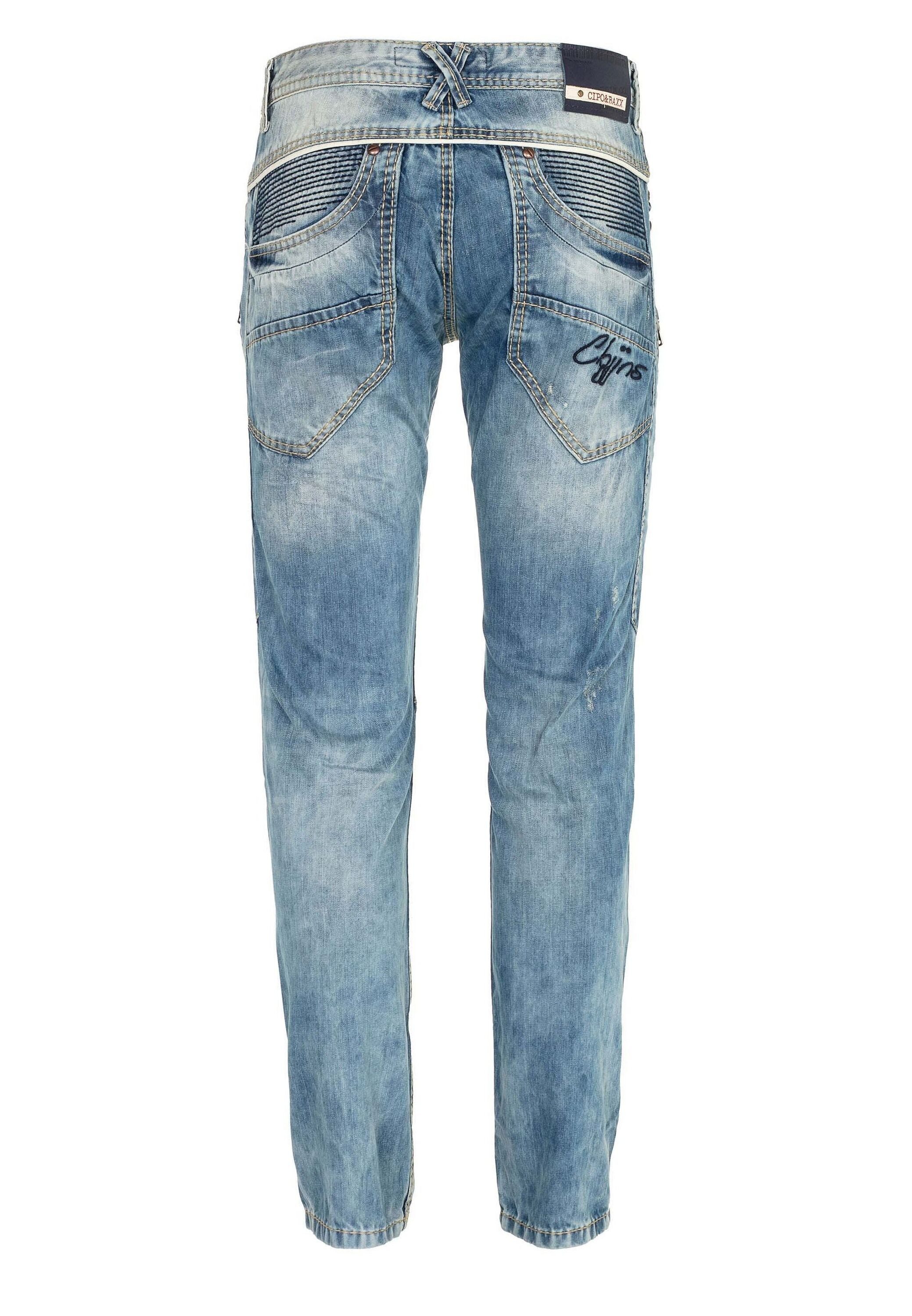 Cipo & Baxx 5-Pocket-Jeans Jeans in Straight Fit, C-1150