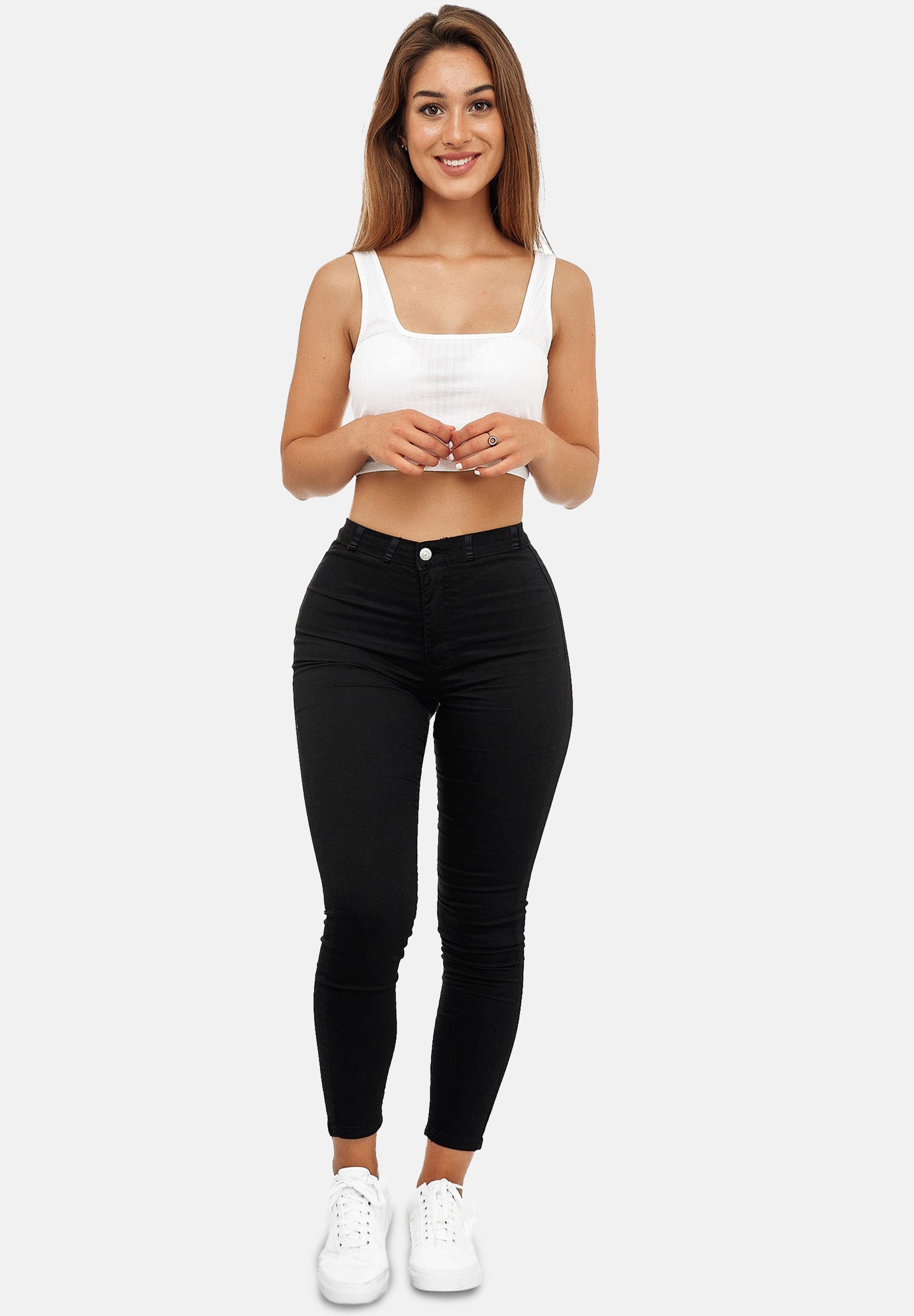 Elara Slim-fit-Jeans – Damen High-Waist Skinny Jeans mit Stretch und schmalem Bein