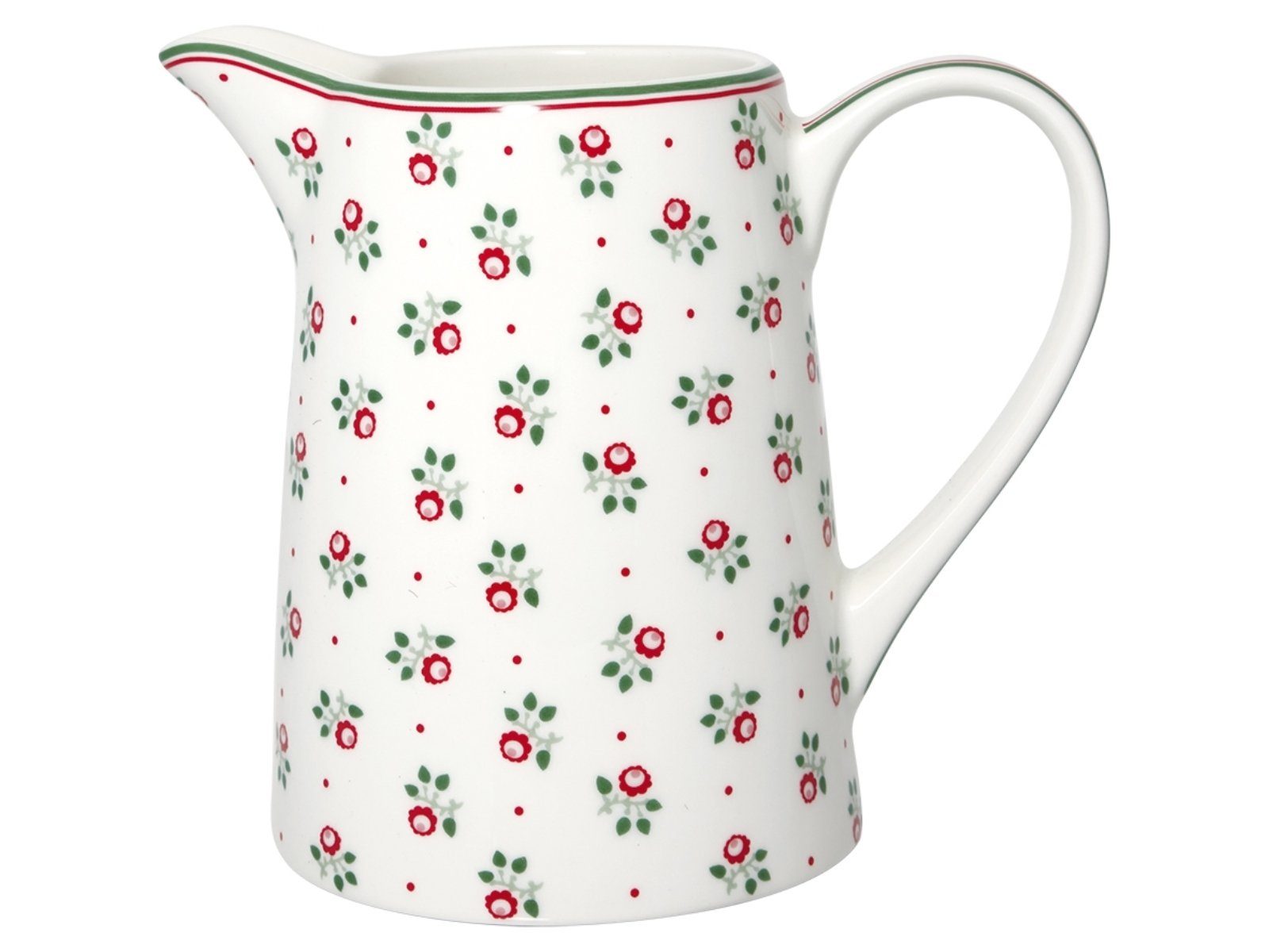 Greengate Kanne Abi Krug petit white 1 l