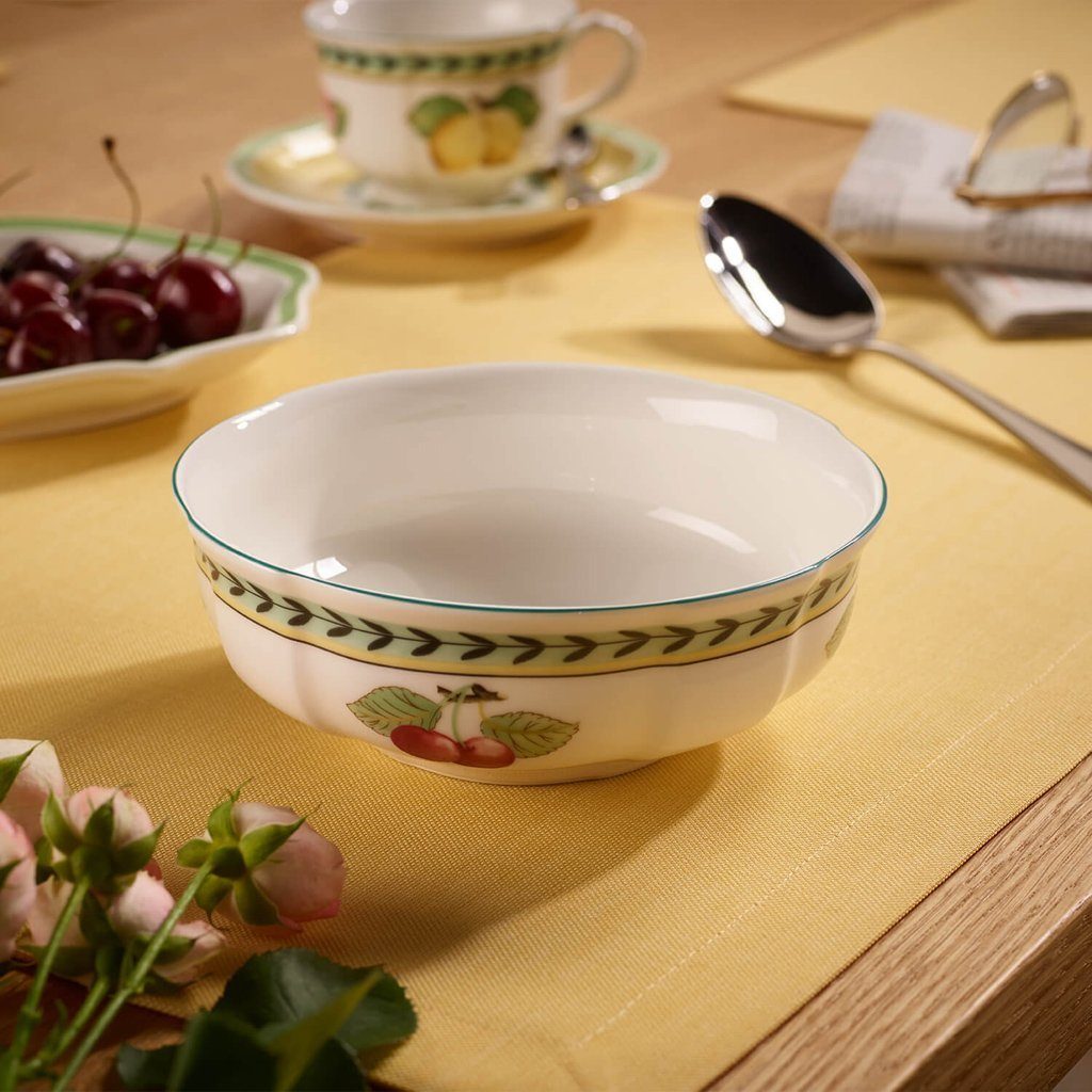 Villeroy & Boch Müslischale French Garden Fleurence Dessertschälchen 15 cm, Porzellan, (1-tlg), Premium Porcelain, mikrow.- & spülm.sicher, Made in Germany